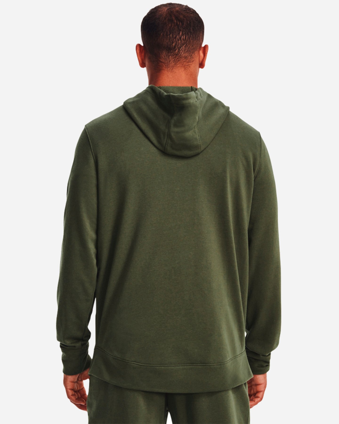 Felpa UNDER ARMOUR RIVAL M - Verde - 3 | Cisalfa Sport