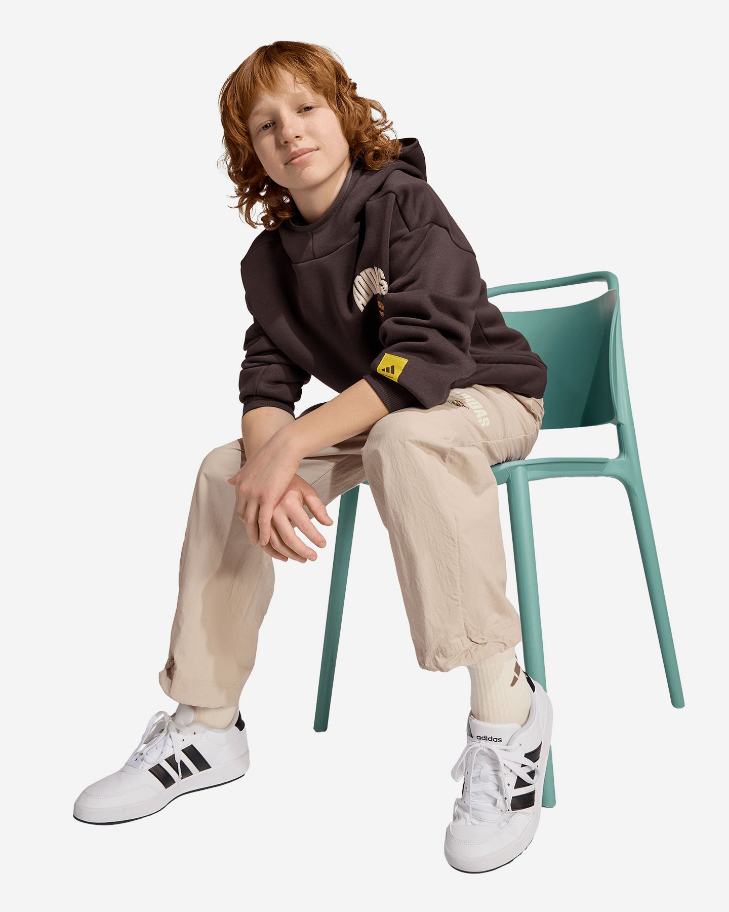 Felpa ADIDAS SIMPSONS JR - Marrone - 3 | Cisalfa Sport