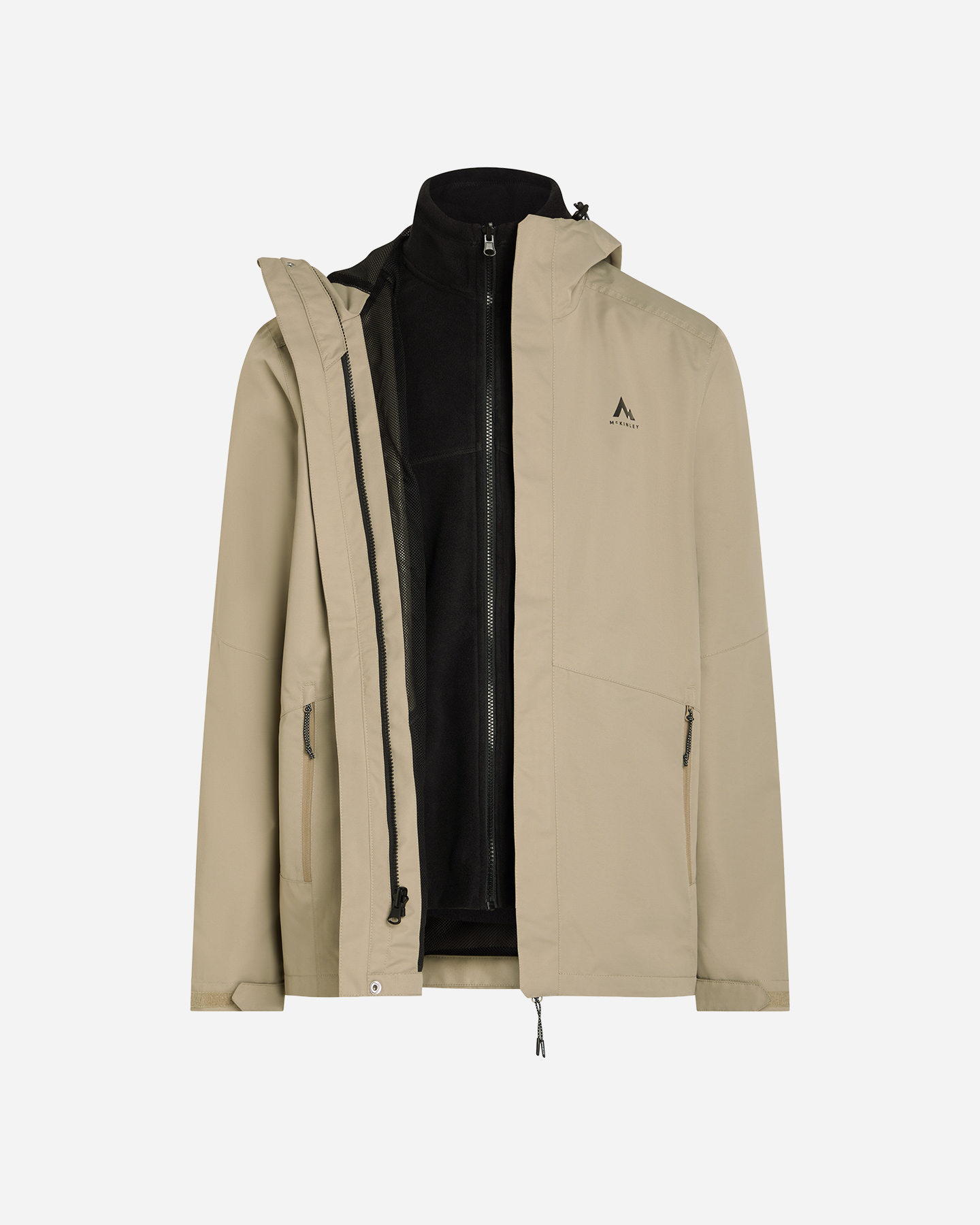 Mckinley Terang 3in1 Ii M - Giacca Outdoor - Uomo - Marrone