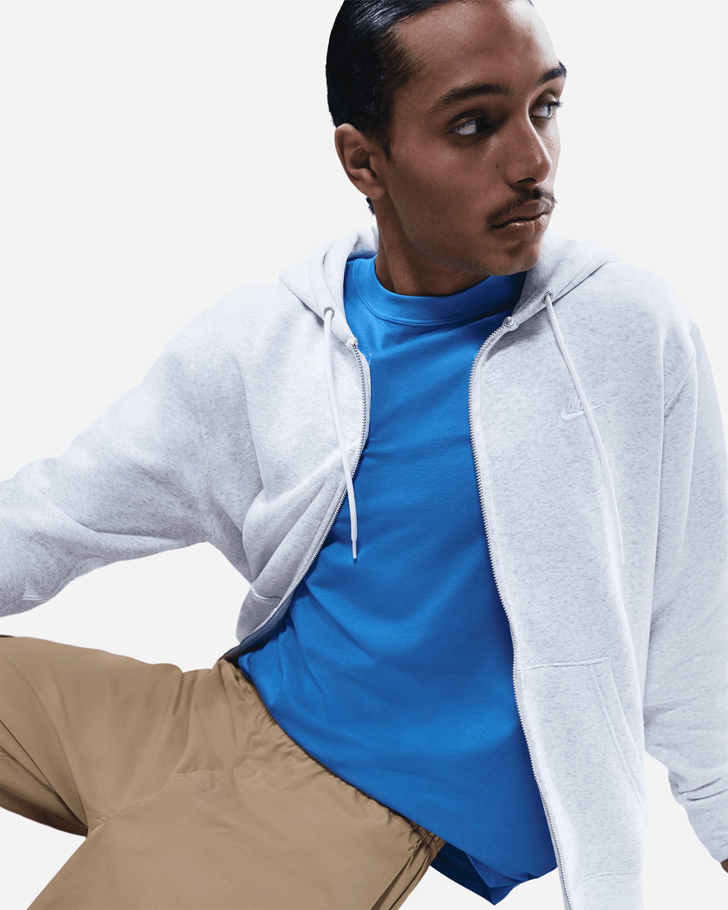 Pantalone NIKE STRAIGHT M - Beige - 5 | Cisalfa Sport