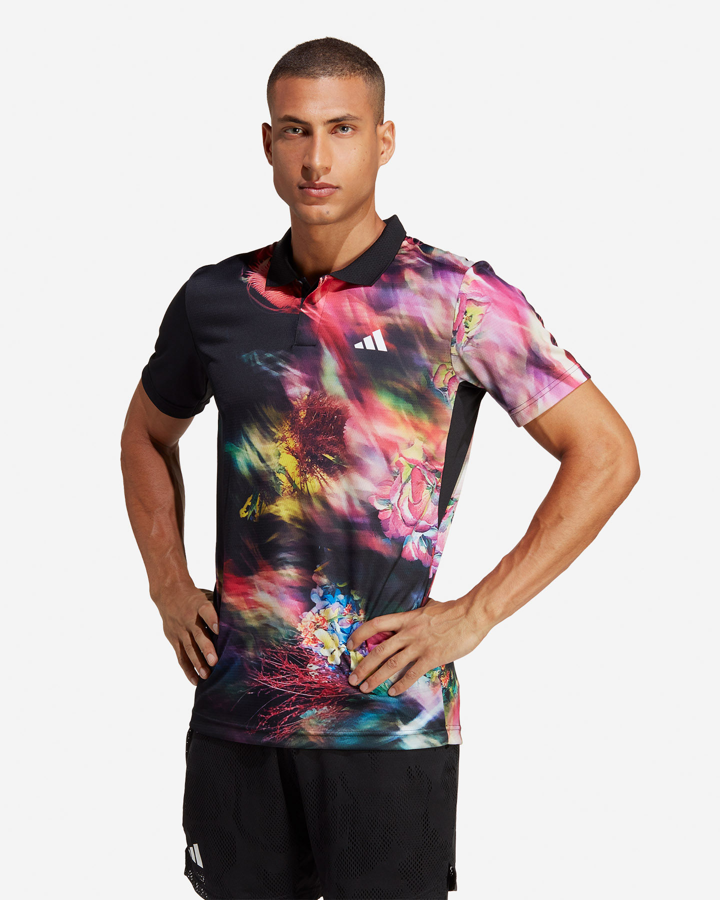 Polo tennis ADIDAS FREELIFT MEL ALL OVER M - Color mix - 1 | Cisalfa Sport