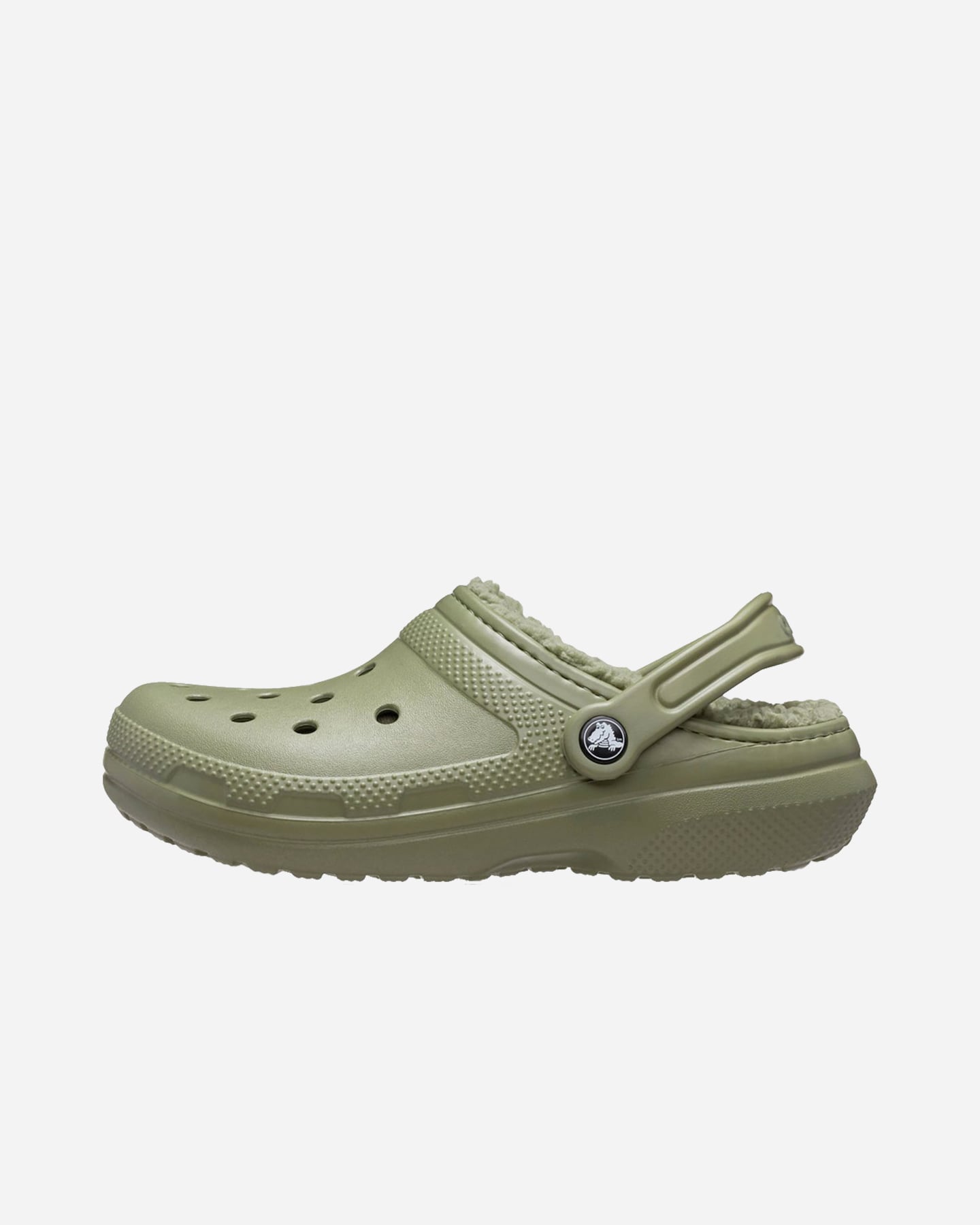 Sandali CROCS CLASSIC LINED CLOG M - Verde - 5 | Cisalfa Sport