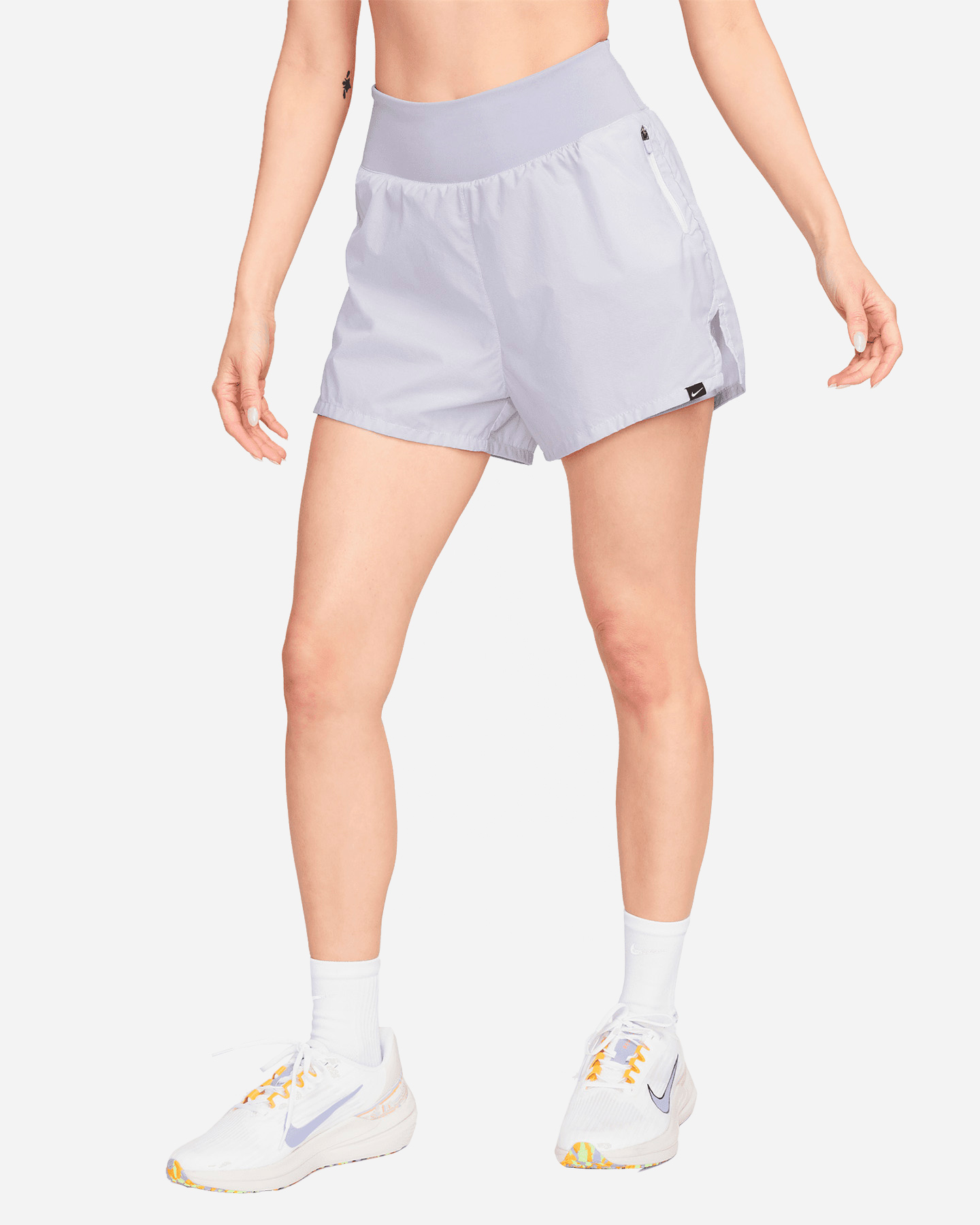 Short running NIKE DRI FIT RUN DVN REFLECTIVE W - Viola - 0 | Cisalfa Sport