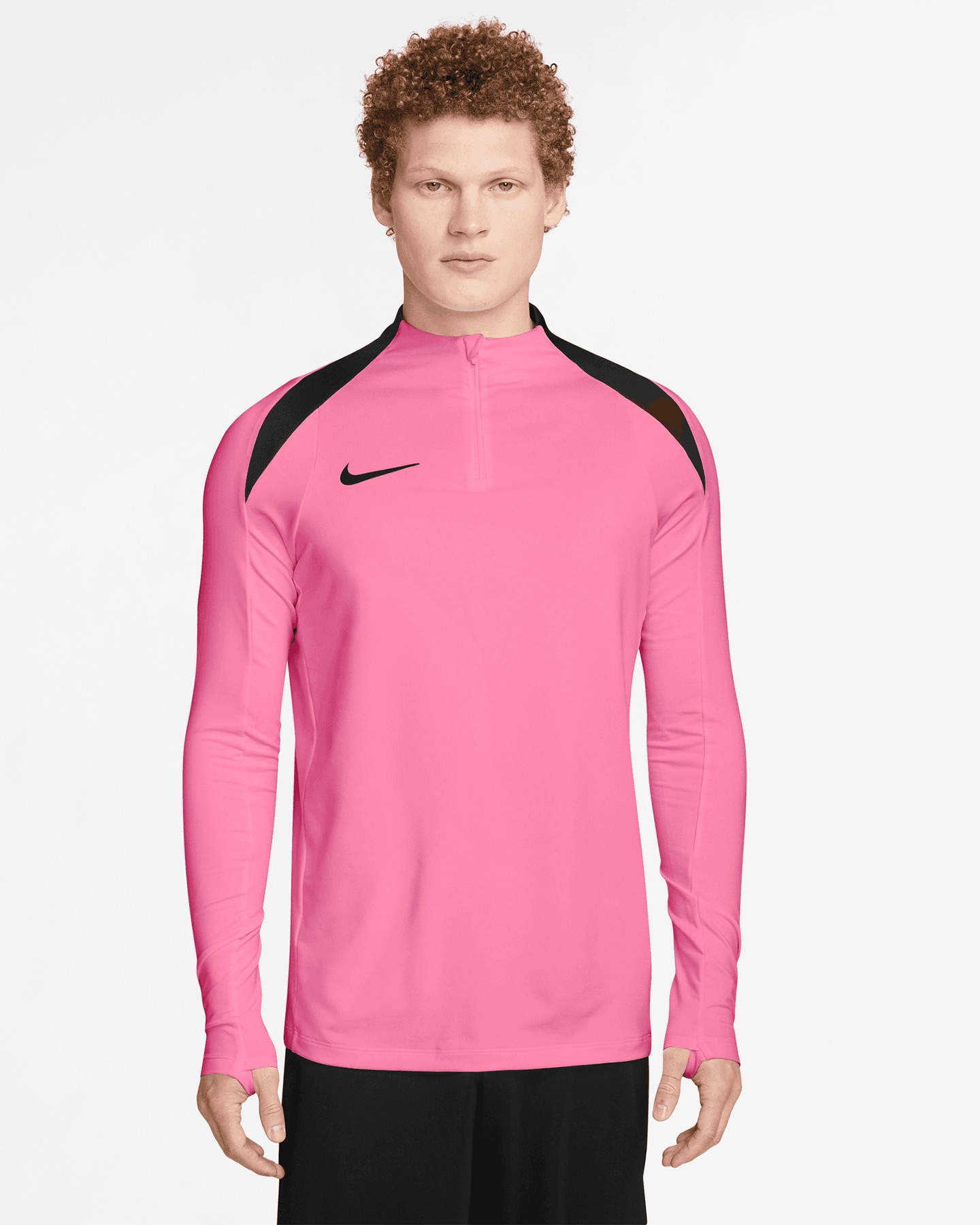 Maglia calcio NIKE DRI FIT STRIKE HALF ZIP M - Rosa - 0 | Cisalfa Sport