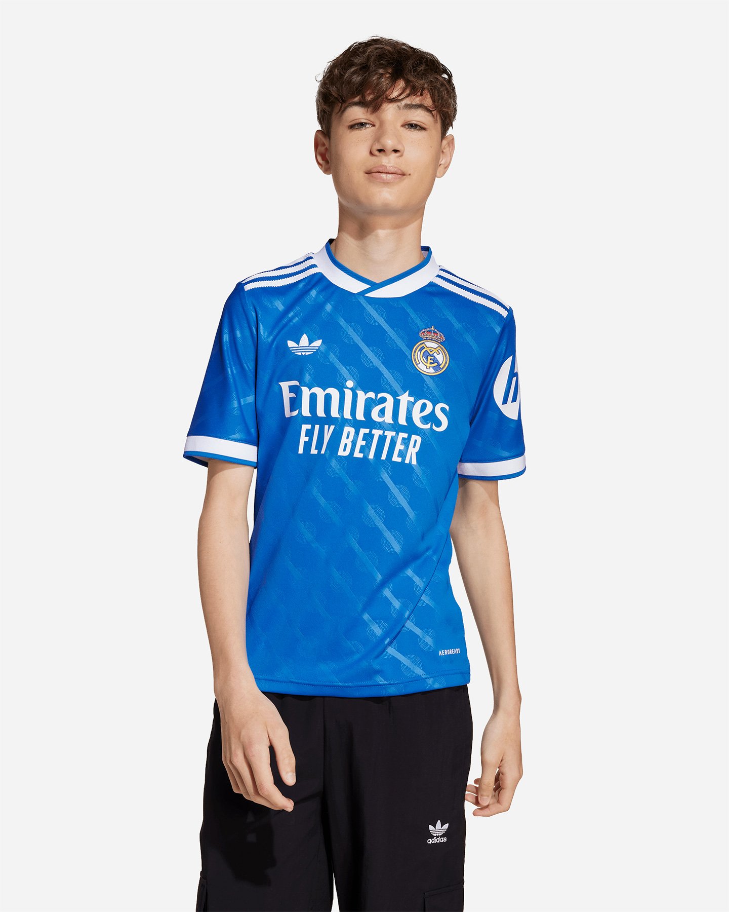 Maglia calcio ufficiale ADIDAS REAL MADRID THIRD 25-26 JR - Blu - 2 | Cisalfa Sport