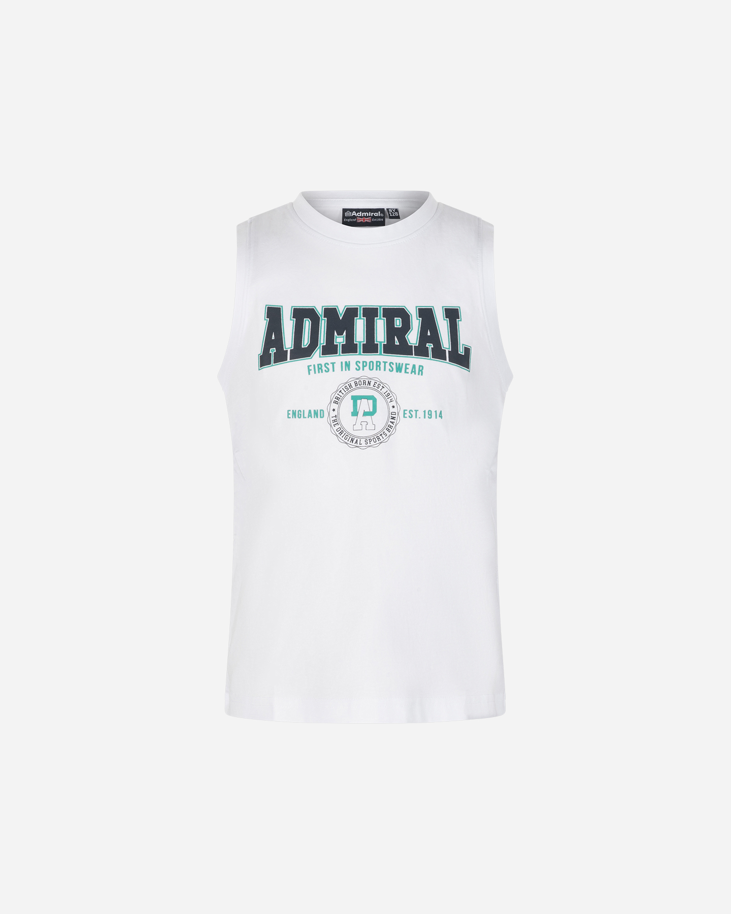 Canotta ADMIRAL SUMMER COLLEGE JR - Bianco - 0 | Cisalfa Sport