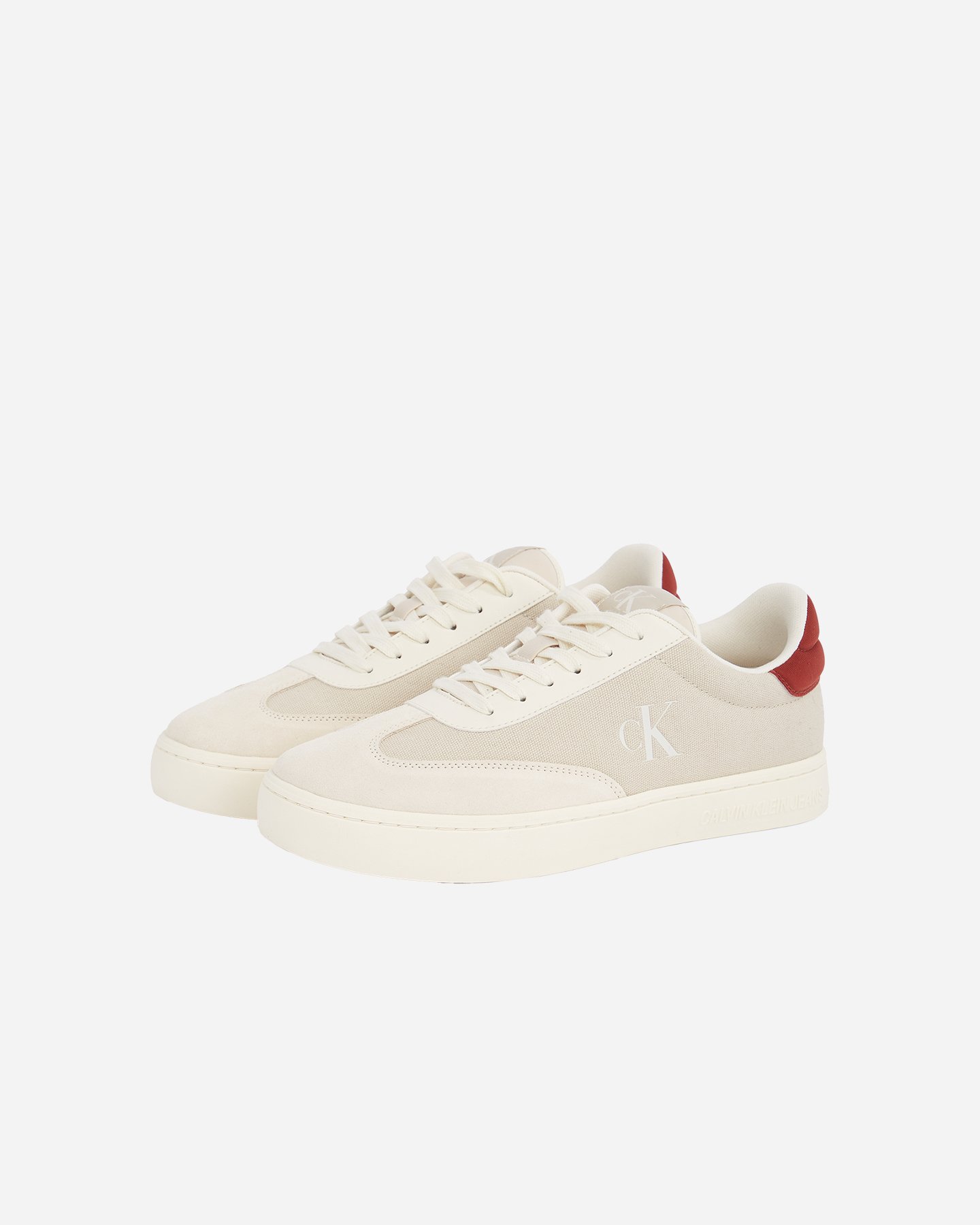 Scarpe sneakers CALVIN KLEIN JEANS CLASSIC CUPSOLE LOW M - Beige - 1 | Cisalfa Sport