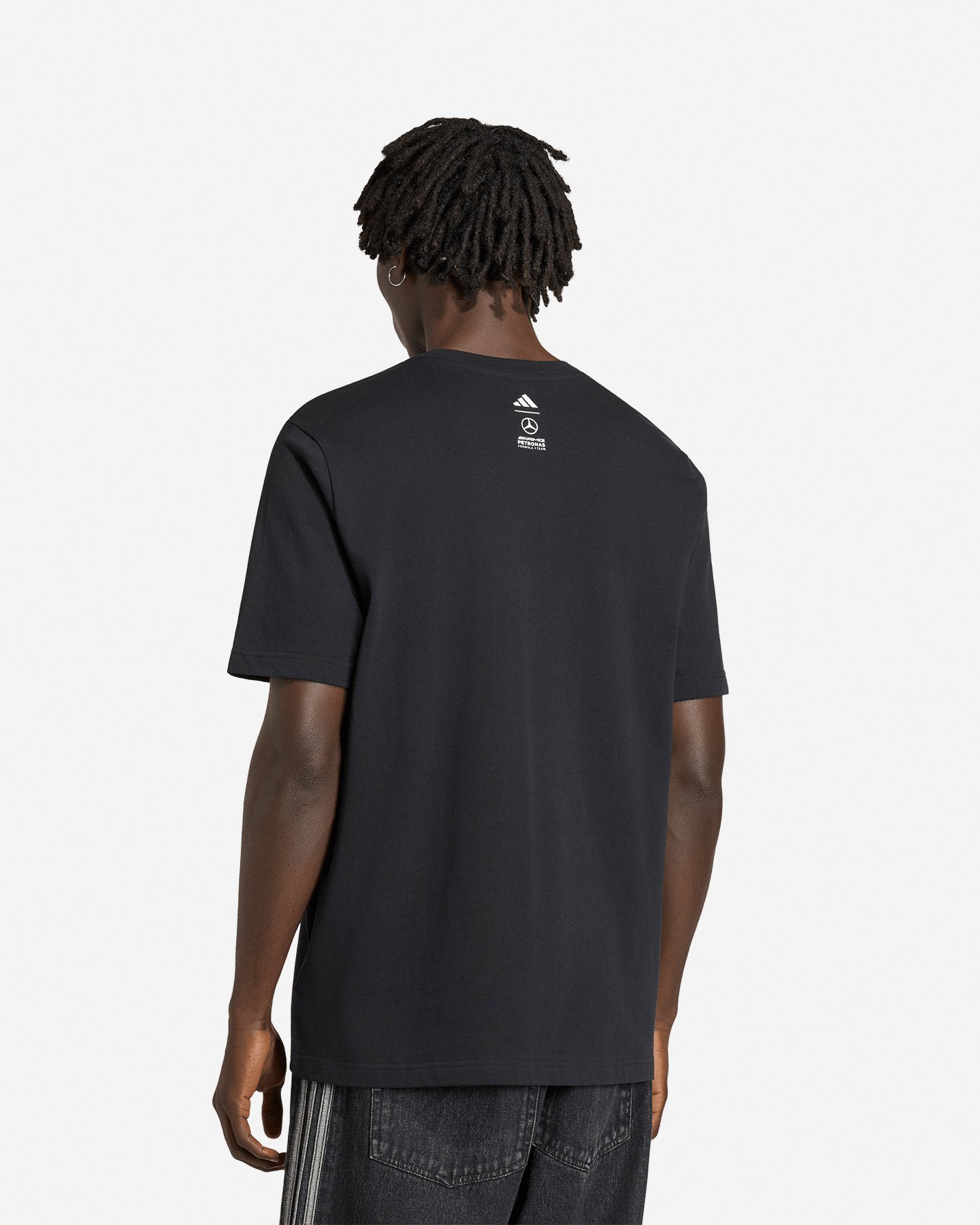 T-shirt ADIDAS MERCEDES AMG PETRONAS FORMULA 1 KIMI ANTONELLI M - Nero - 2 | Cisalfa Sport