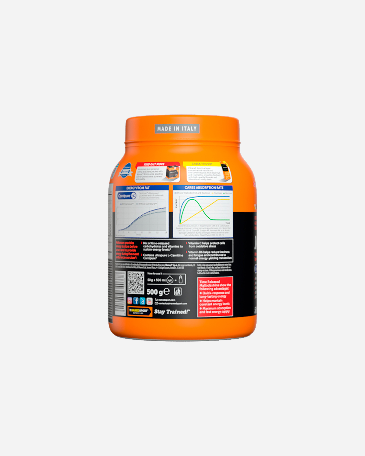Integratore vitamine NAMED SPORT MALTONAM 500G - Color mix - 2 | Cisalfa Sport