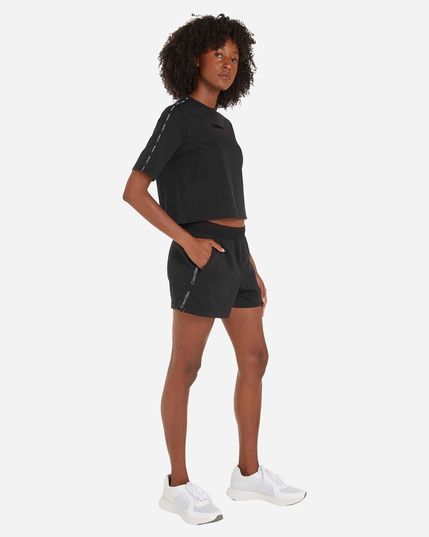 T-shirt CALVIN KLEIN SPORT TAPE W - Nero - 4 | Cisalfa Sport