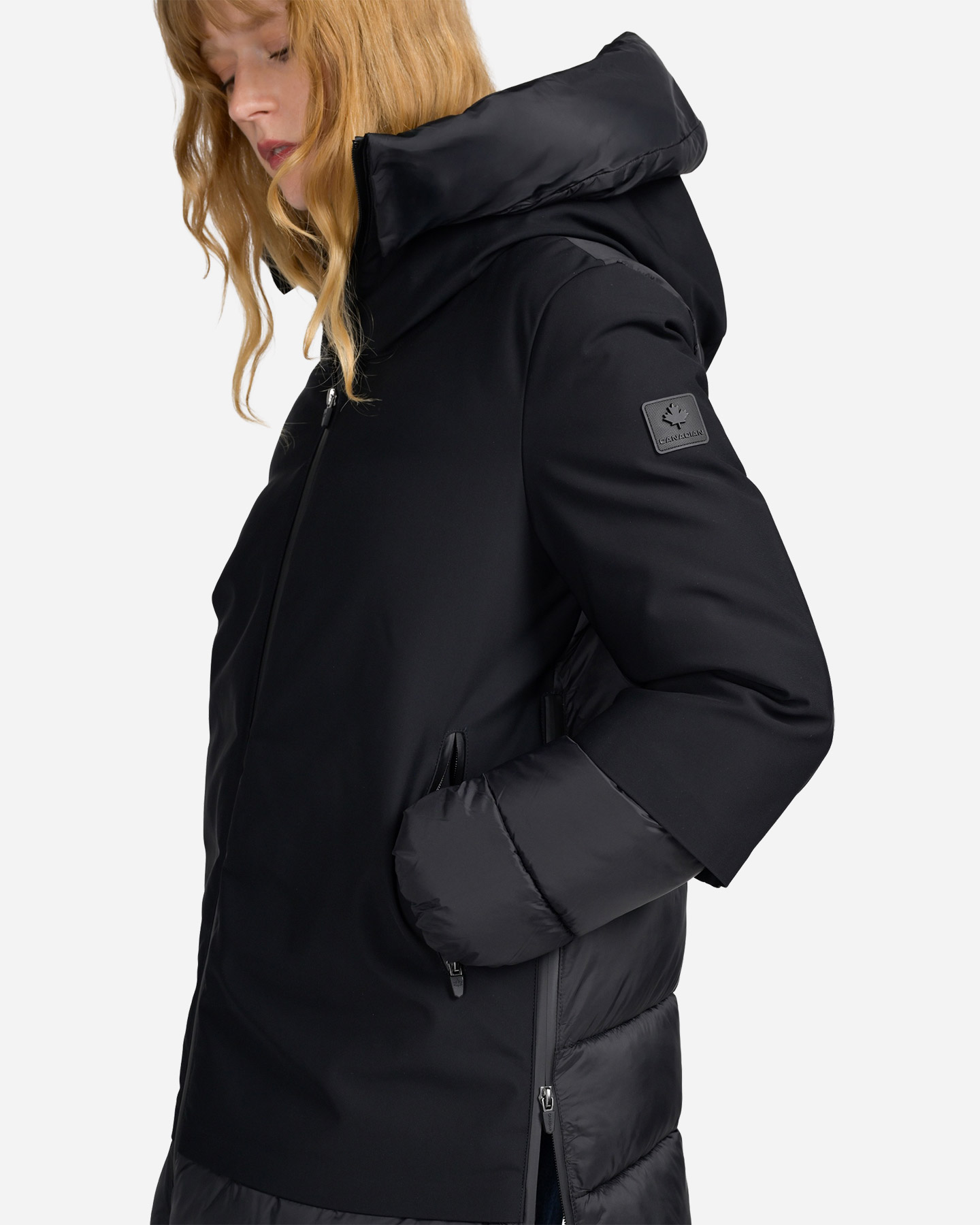 Piumino CANADIAN BECANCOUR MID W - Nero - 5 | Cisalfa Sport