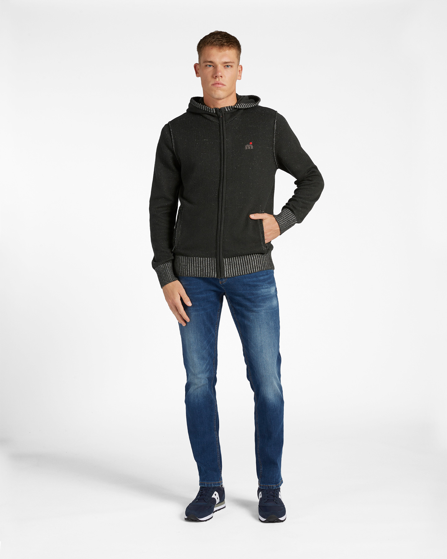 Cardigan MISTRAL FULLZIP M - Nero - 1 | Cisalfa Sport