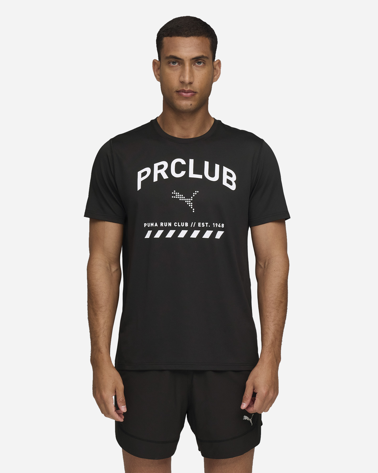 T-shirt running PUMA RUN CLUB GRAPHIC M - Nero - 2 | Cisalfa Sport