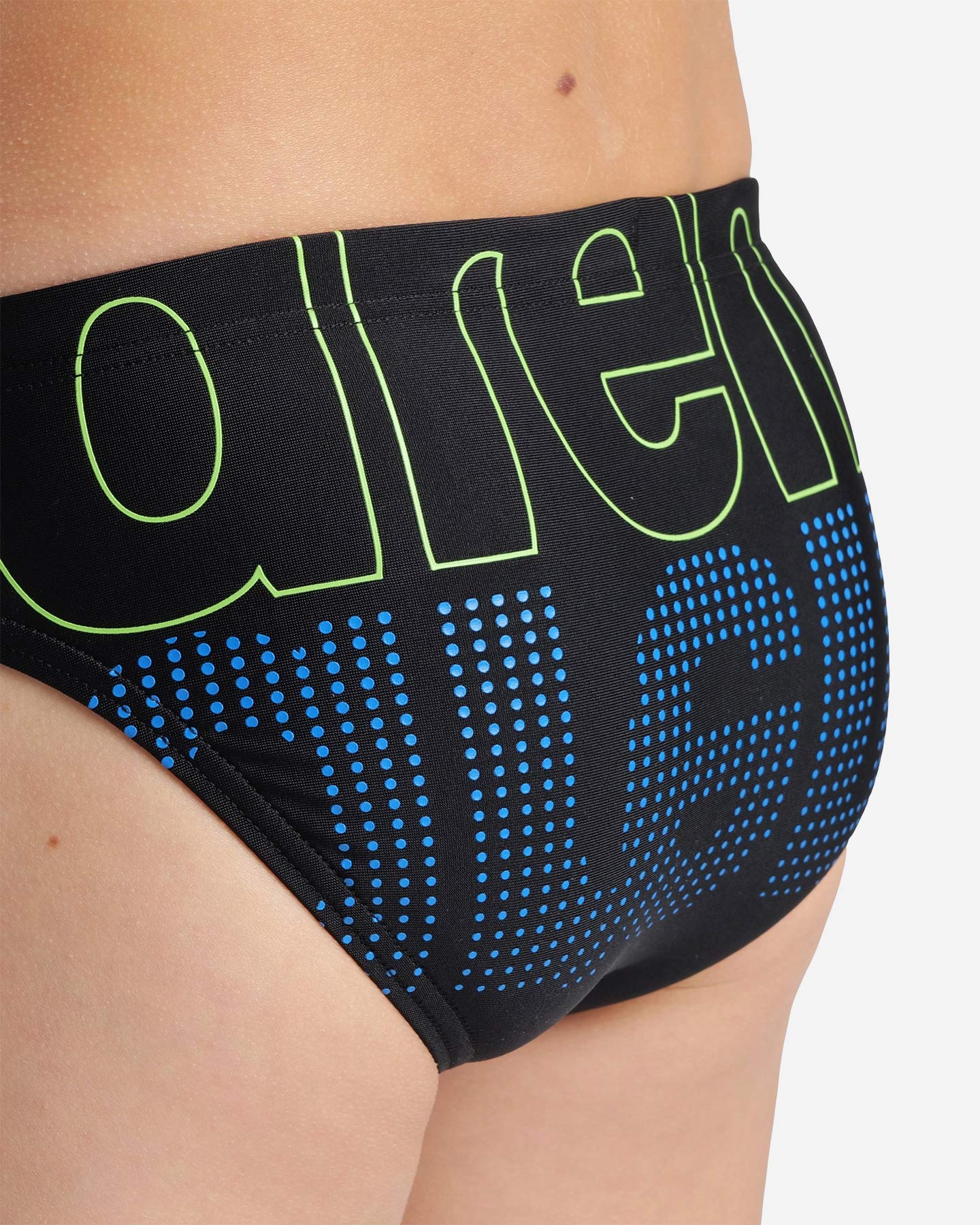 Slip piscina ARENA GRAPHIC JR - Nero - 5 | Cisalfa Sport