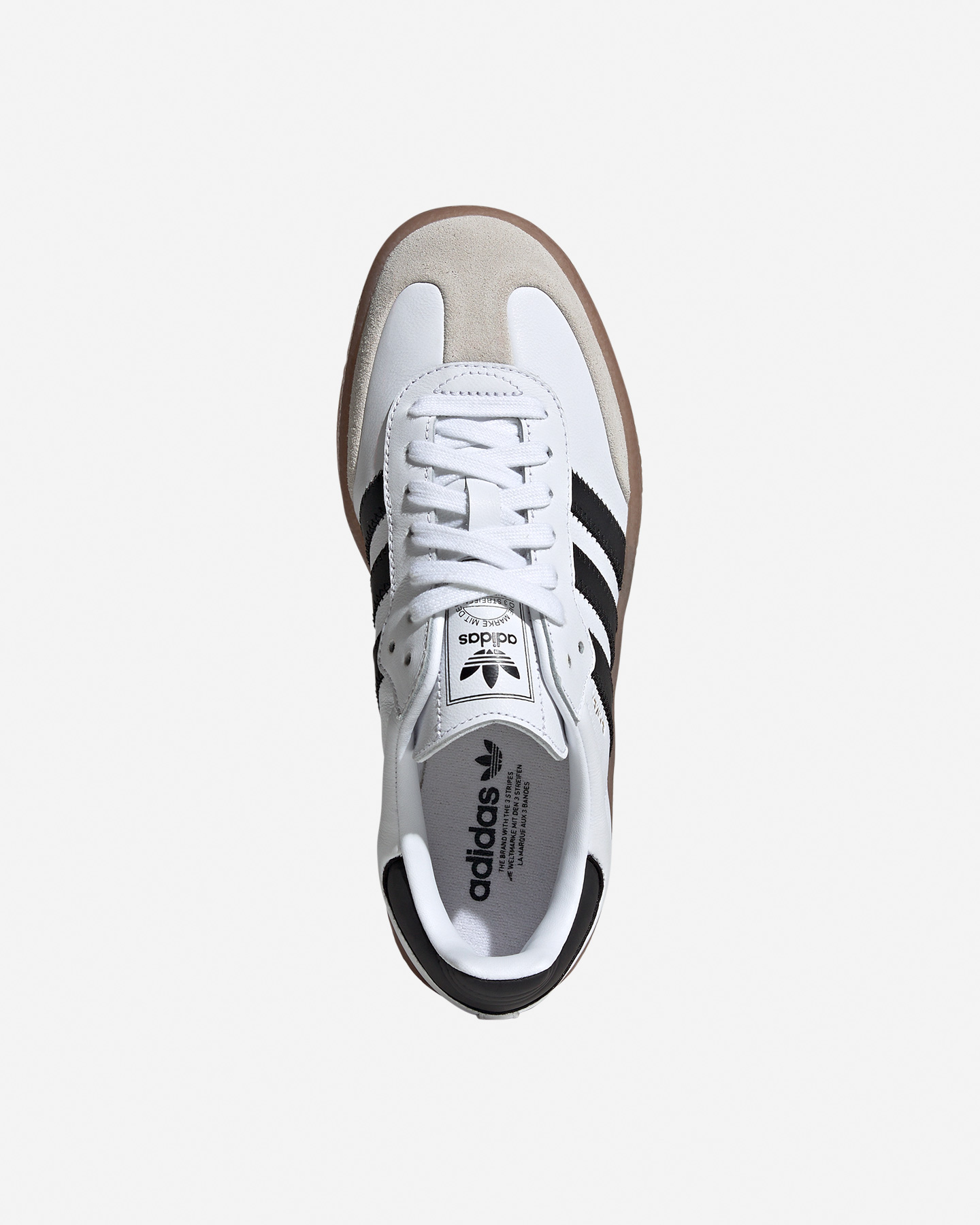 Scarpe sneakers ADIDAS SAMBAE W - Bianco - 2 | Cisalfa Sport