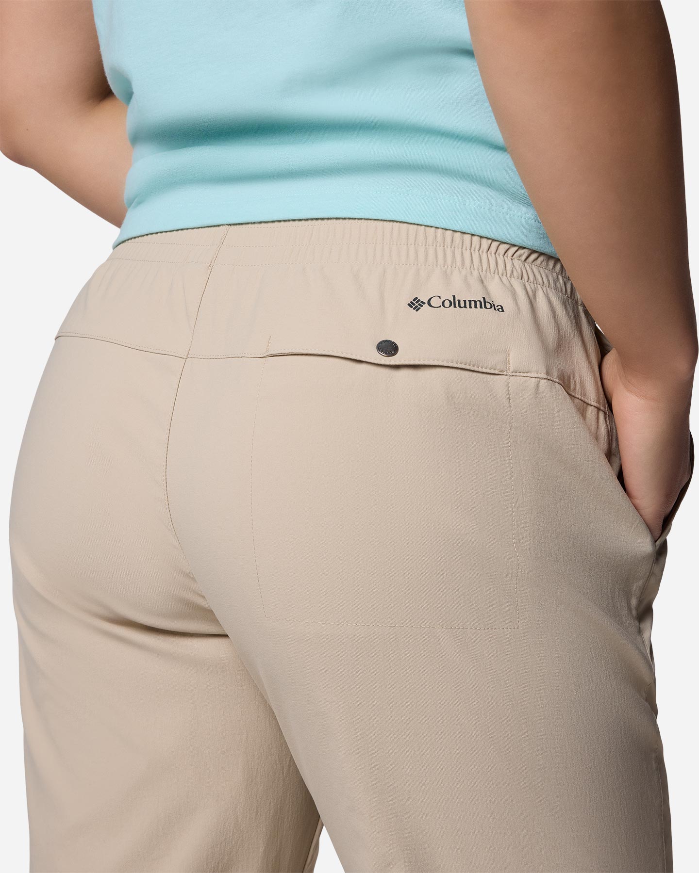 Pantalone outdoor COLUMBIA CEDAR CREST W - Beige - 4 | Cisalfa Sport
