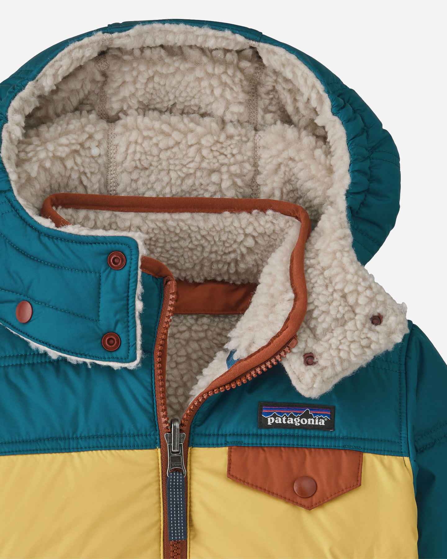 Giacca outdoor PATAGONIA REVERSIBLE TRIBBLES JR - Beige - 4 | Cisalfa Sport
