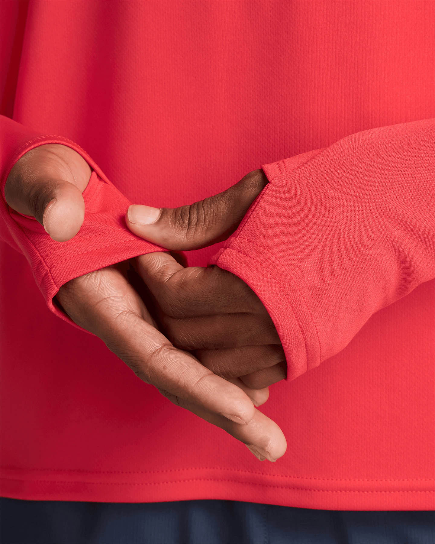 Maglia running NIKE PACER LS M - Rosso - 2 | Cisalfa Sport