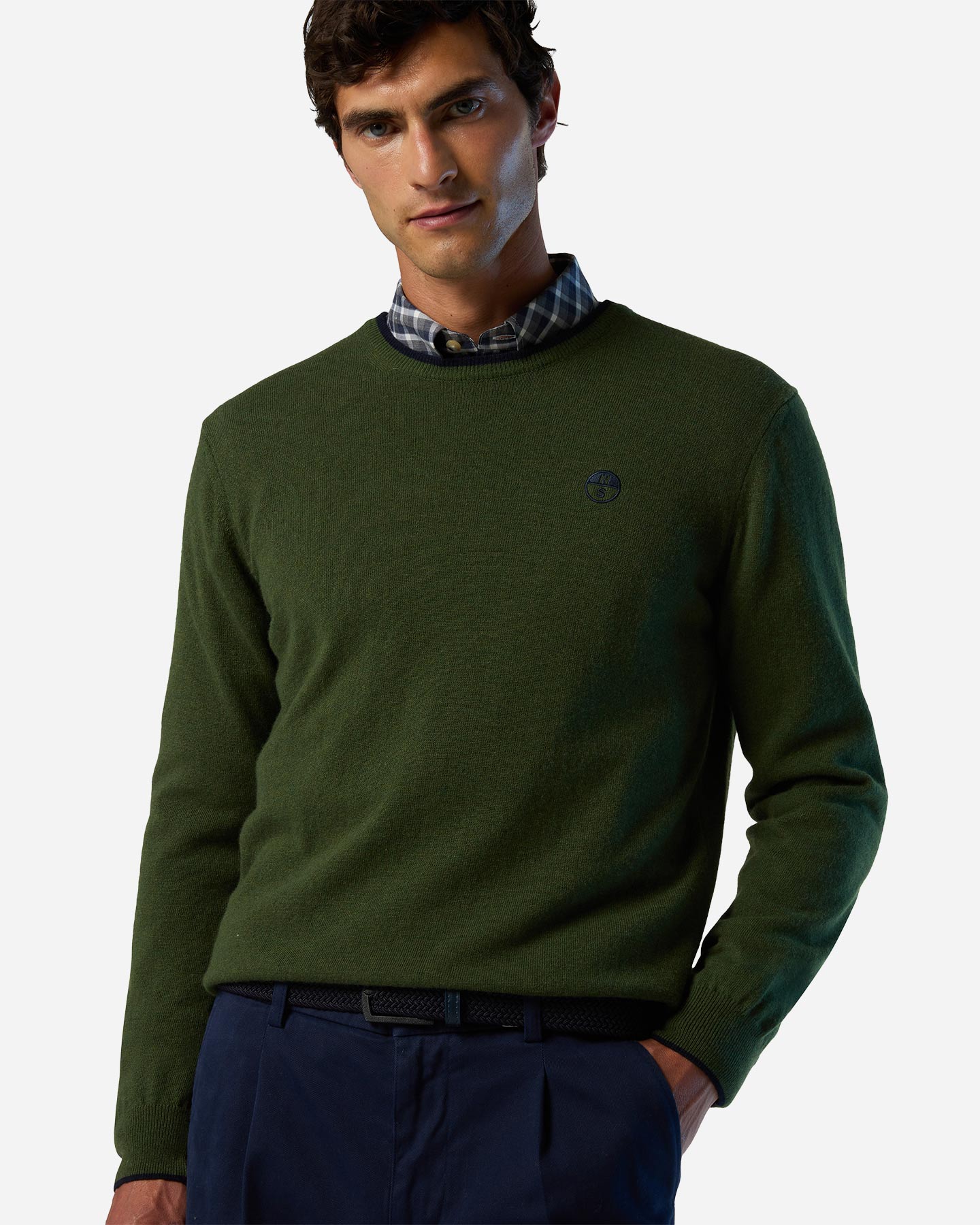 Maglione NORTH SAILS ECO CASHMERE M - Verde - 3 | Cisalfa Sport