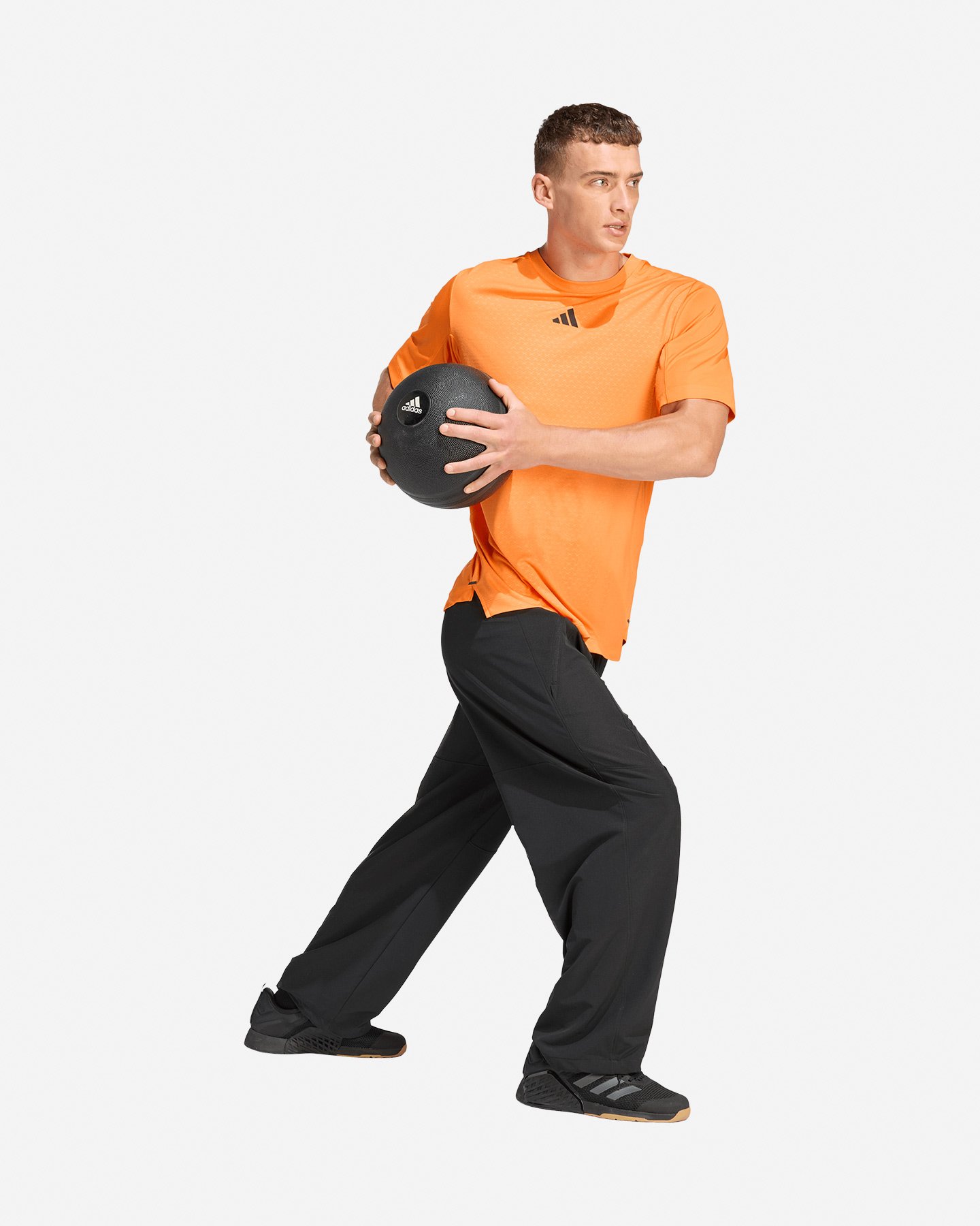 T-shirt training ADIDAS D4T POWER M - Arancione - 3 | Cisalfa Sport