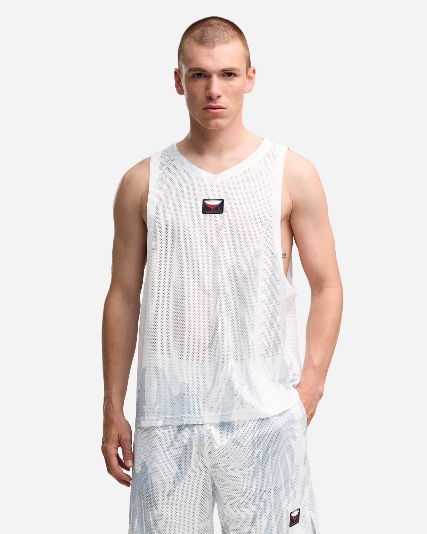 Maglia basket PUMA RARE SUPPLY M - Grigio - 2 | Cisalfa Sport