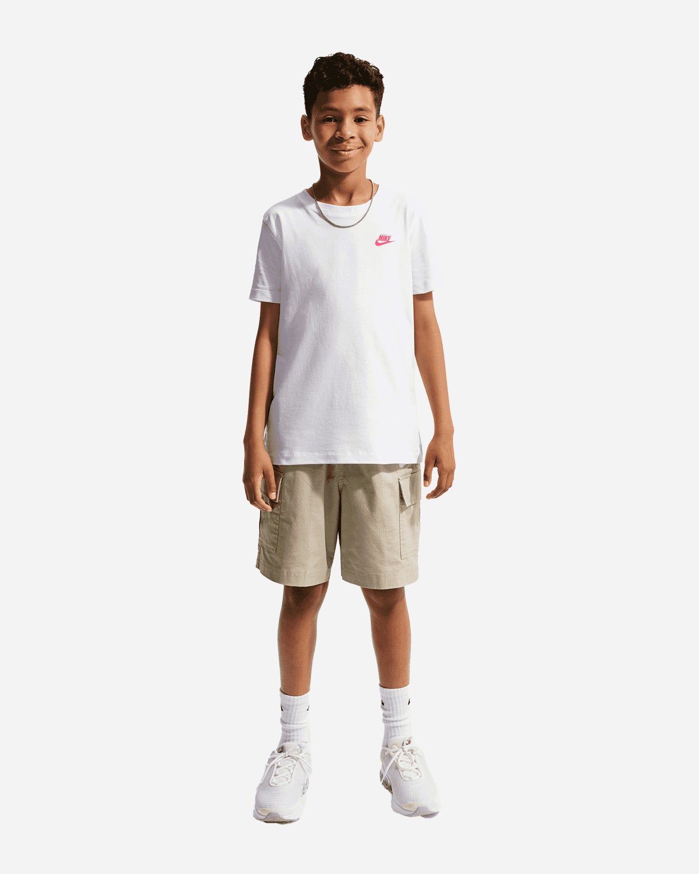 T-shirt NIKE POCKET JR - Bianco - 2 | Cisalfa Sport