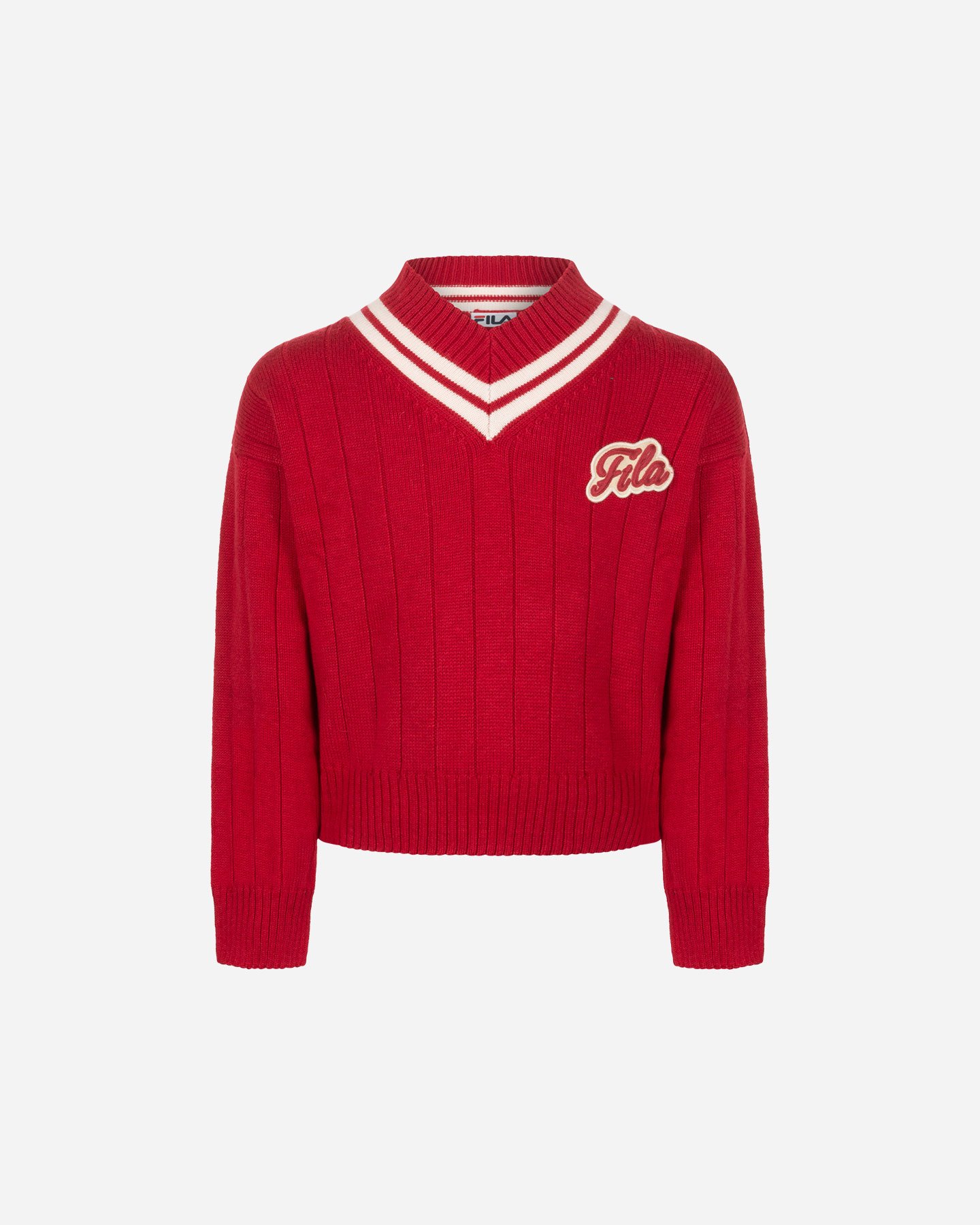 Maglione FILA VINTAGE CLUB JR - Rosso - 0 | Cisalfa Sport