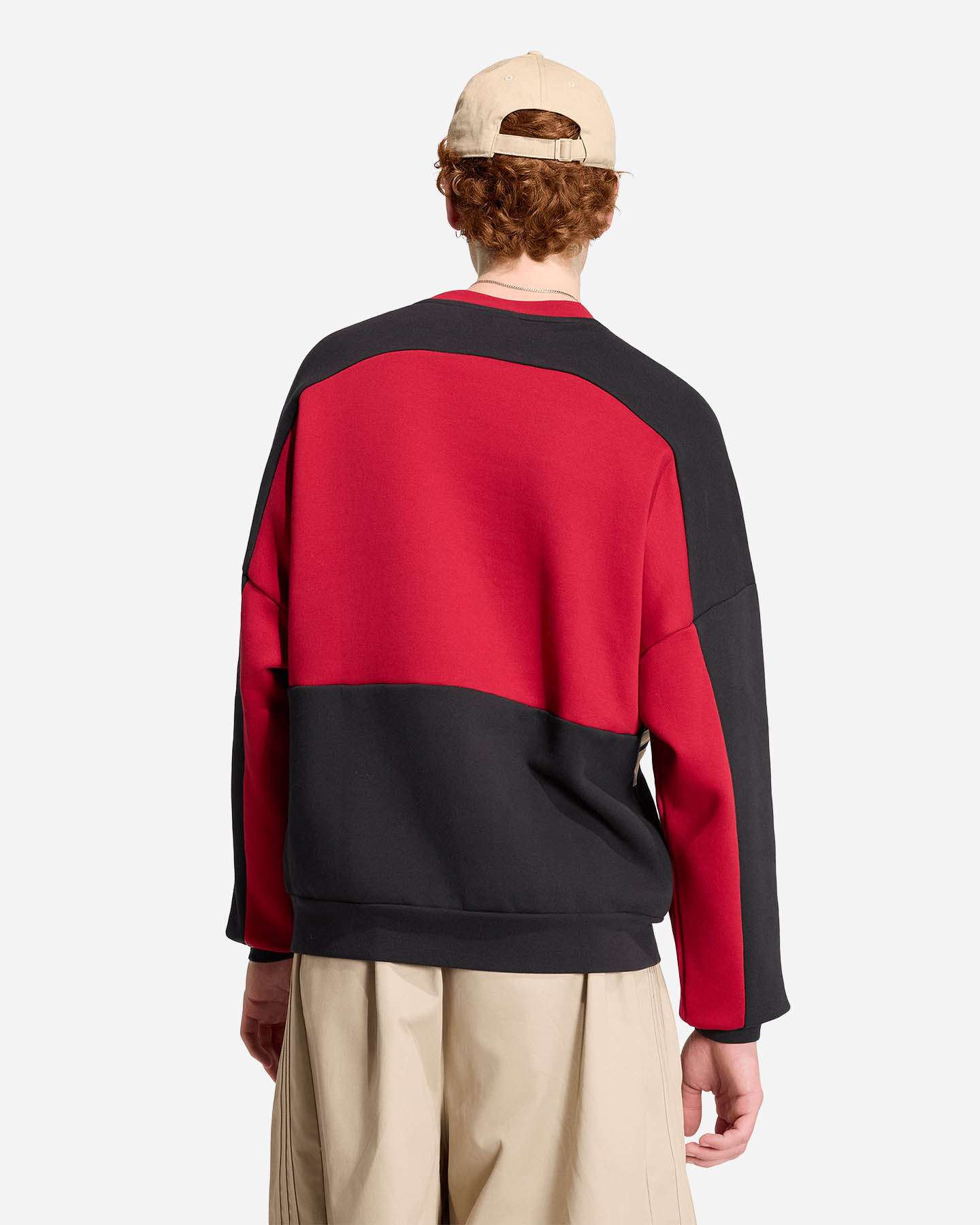 Felpa ADIDAS CLASSIC M - Rosso - 3 | Cisalfa Sport