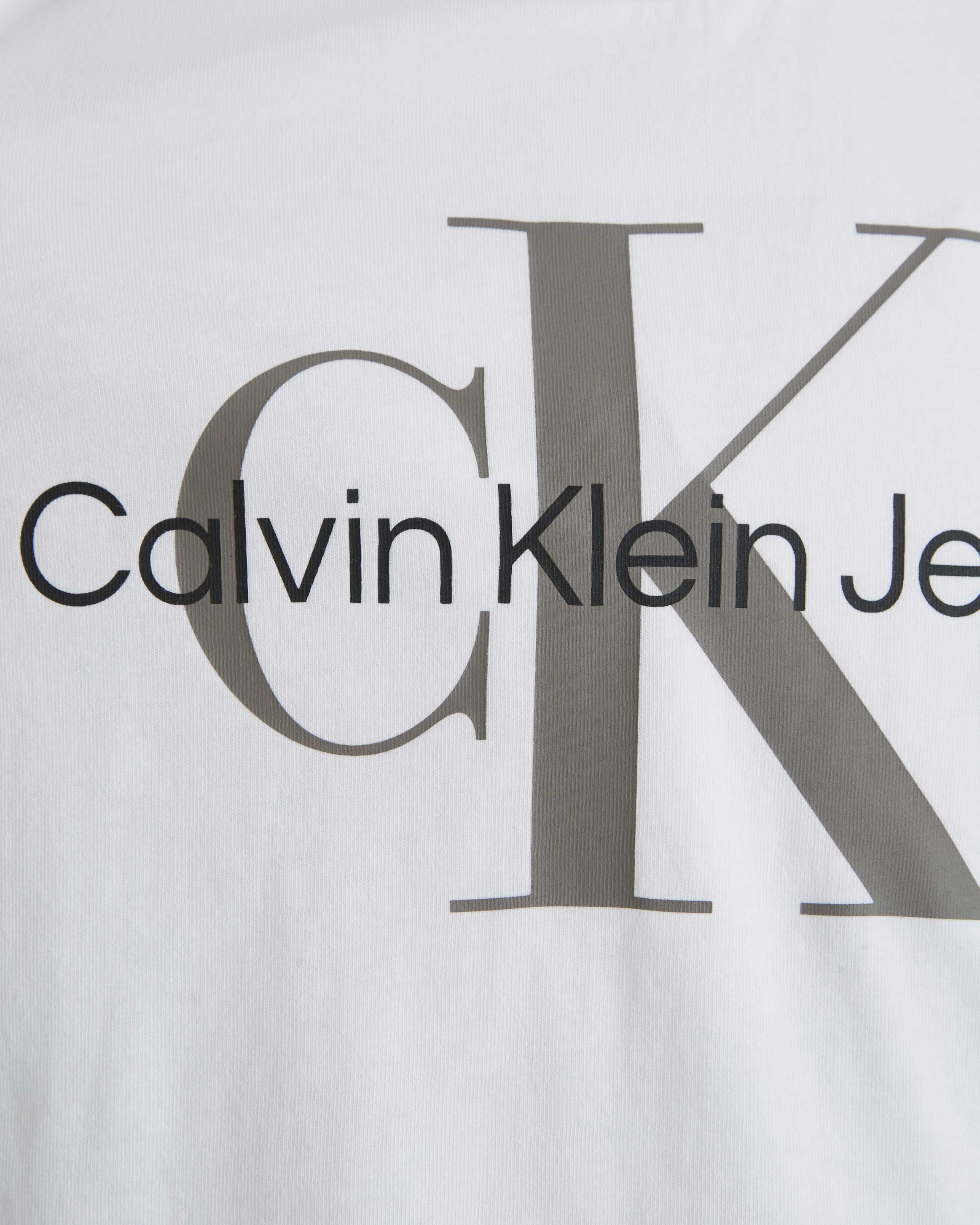 T-shirt CALVIN KLEIN JEANS MONOGRAM JR - Bianco - 5 | Cisalfa Sport