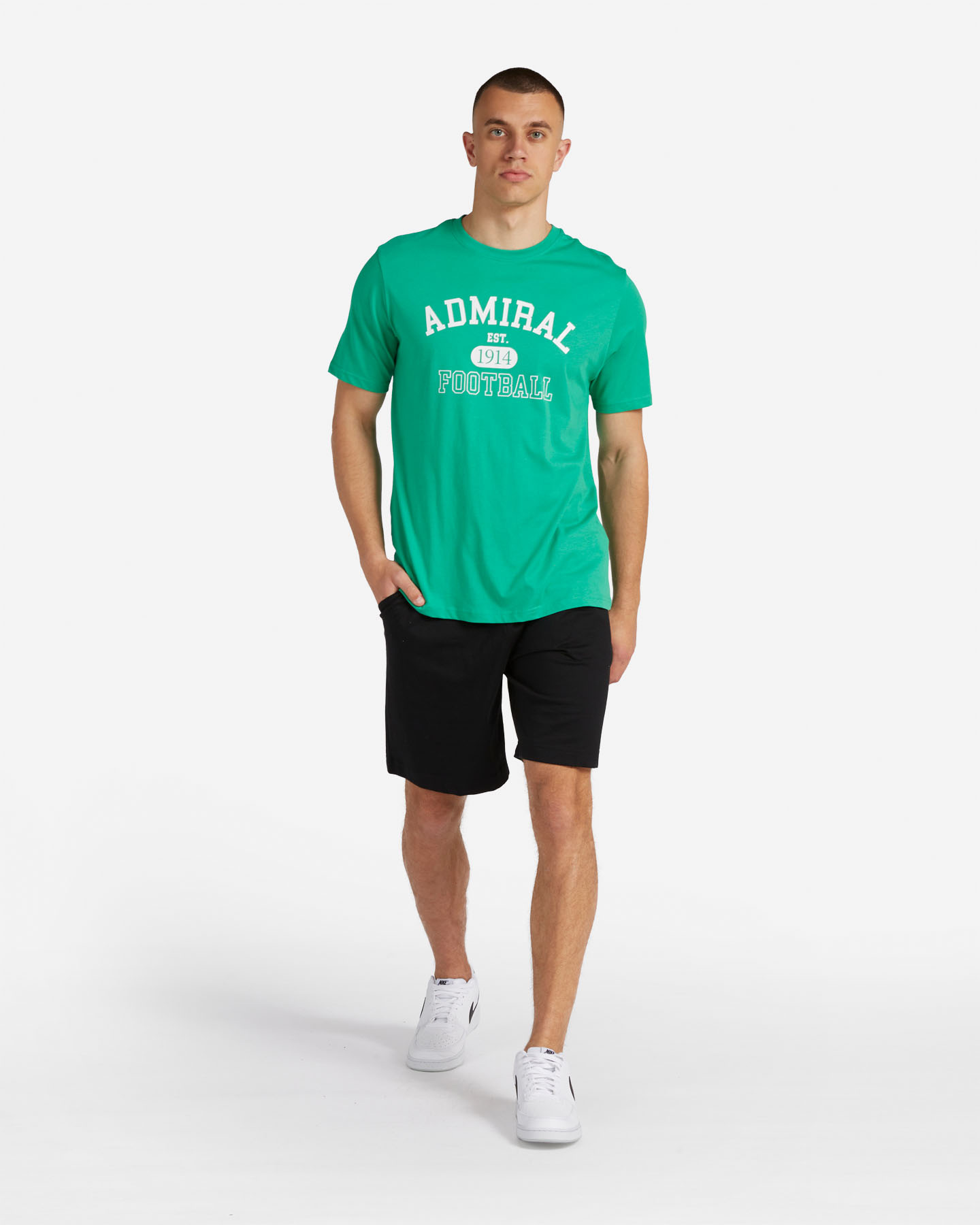 T-shirt ADMIRAL PORTALOGO M - Verde - 3 | Cisalfa Sport