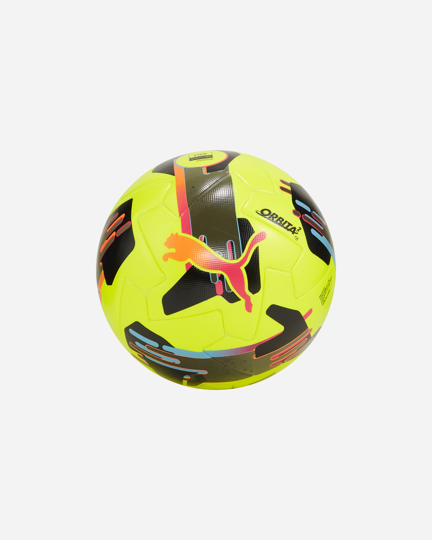 Orbita 2 Fifa Quality Pro Mis 5 - Pallone Calcio Misura 5 - Giallo