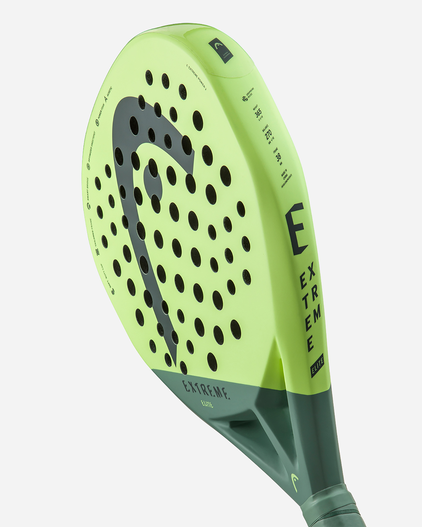 Racchetta padel intermedia HEAD EXTREME ELITE 2023 PADEL  - Verde - 5 | Cisalfa Sport