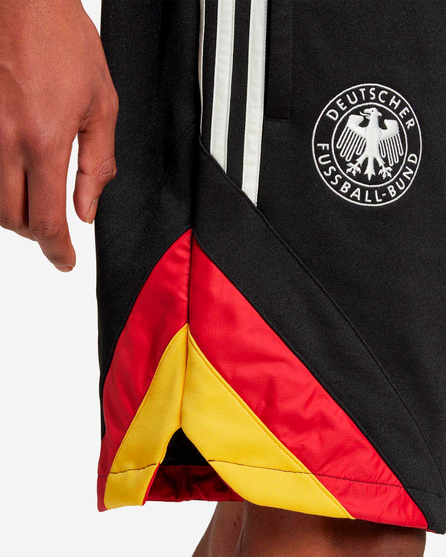 Pantaloncini calcio ufficiali ADIDAS GERMANIA 24-25 M - Nero - 5 | Cisalfa Sport