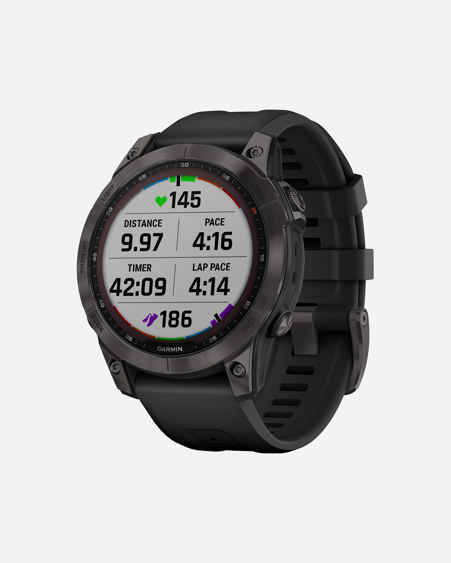 Orologio multifunzione GARMIN FENIX 7 SAPPHIRE SOLAR  - Grigio - 1 | Cisalfa Sport