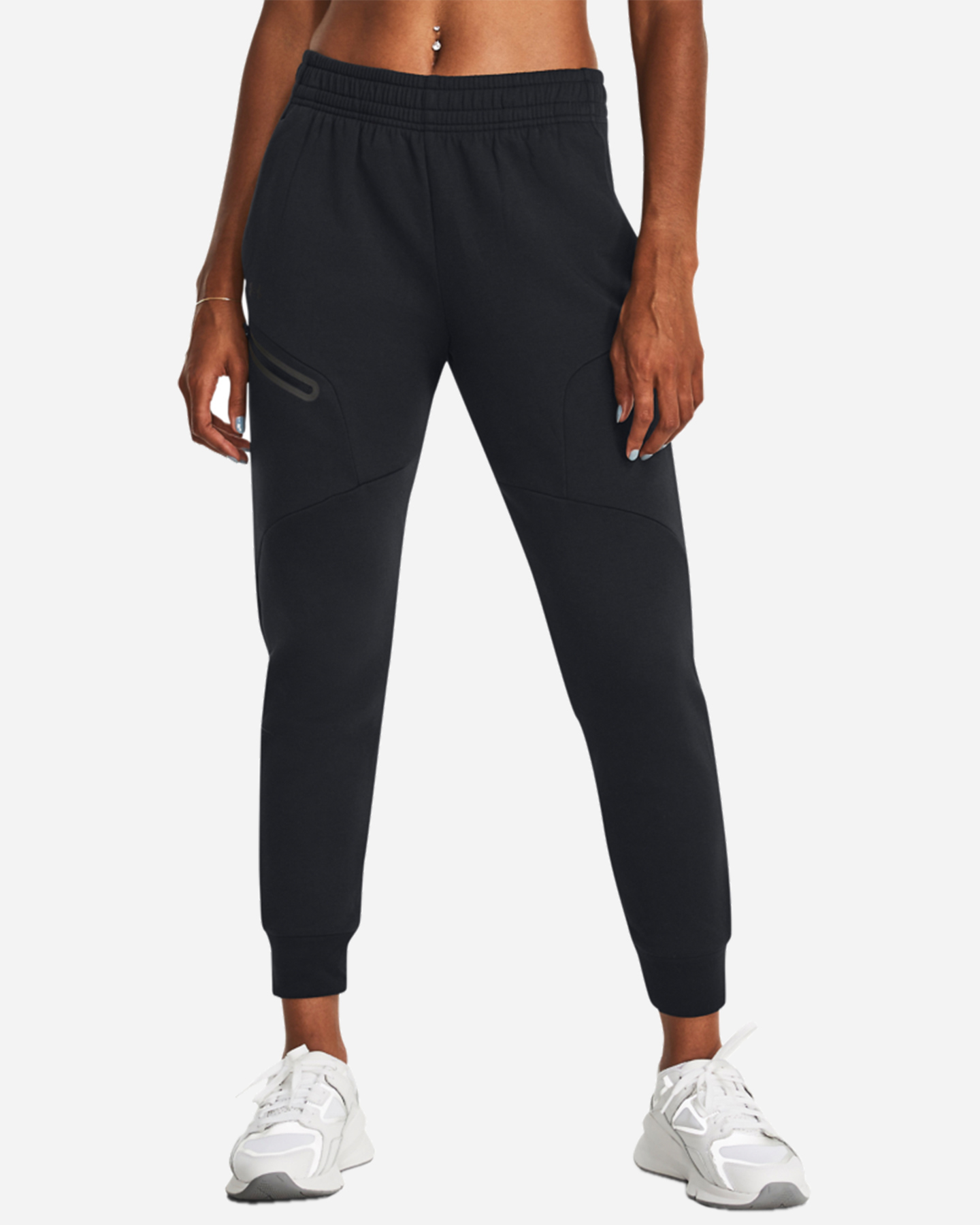 Pantalone UNDER ARMOUR UNSTOPPABLE FLC W - Nero - 2 | Cisalfa Sport