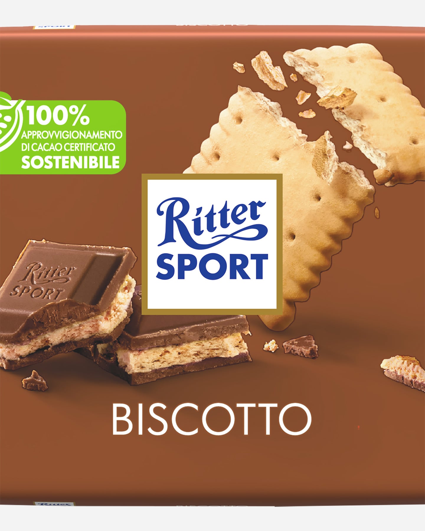 Tavoletta RITTER SPORT BISCOTTO  - Color mix - 1 | Cisalfa Sport