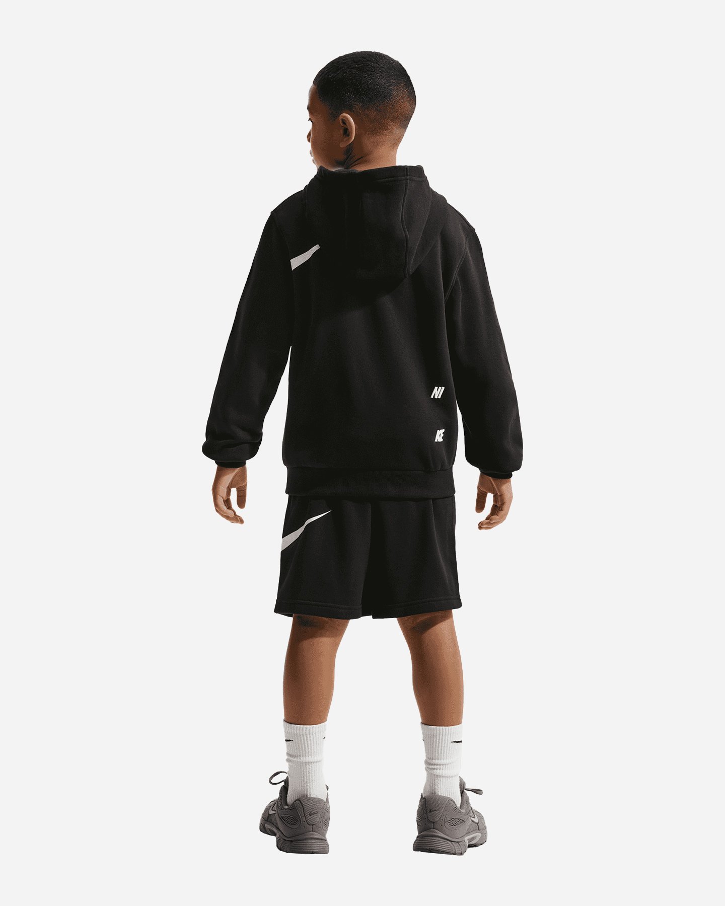 Pantaloncini NIKE BIG SWOOSH JR - Nero - 2 | Cisalfa Sport