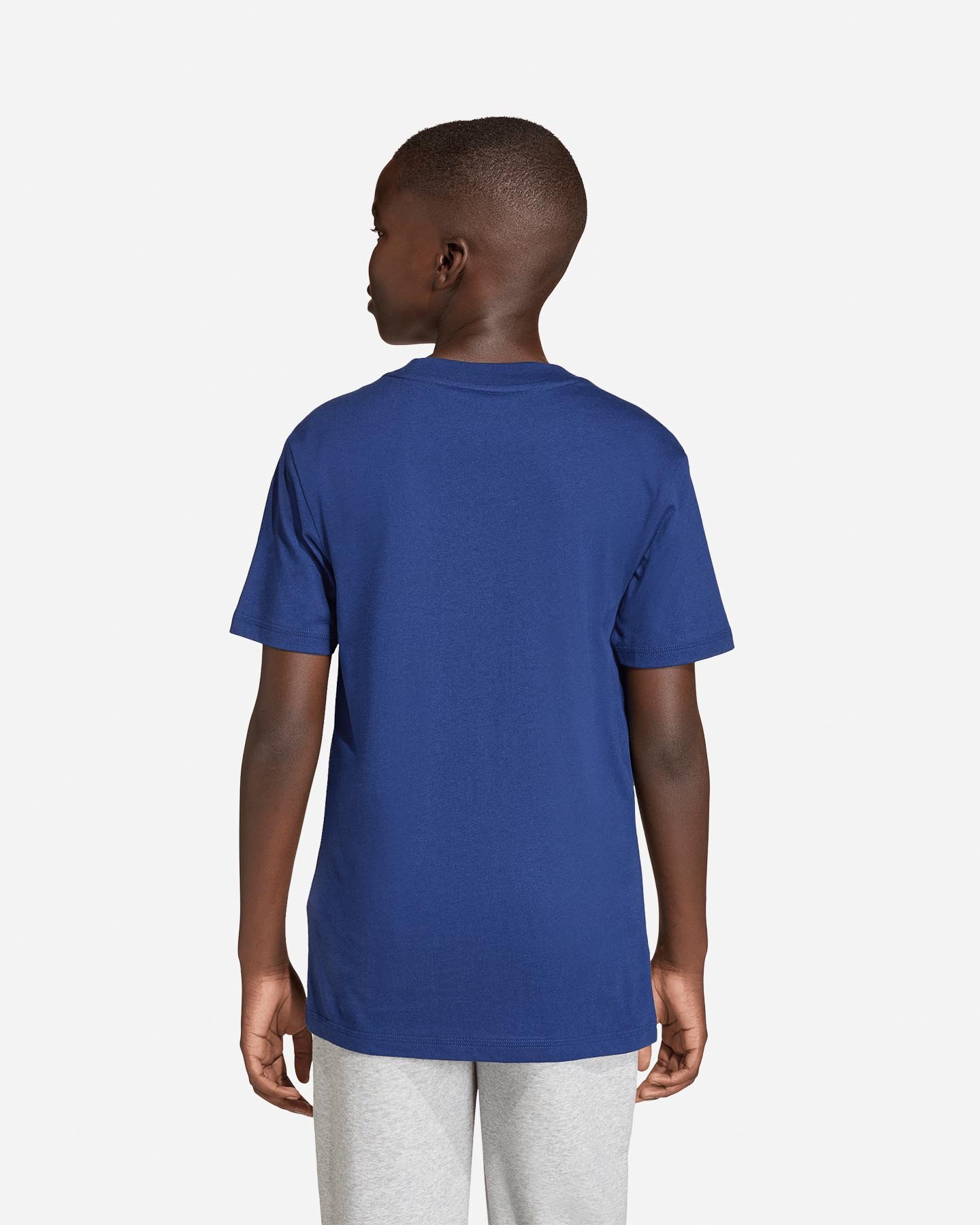 T-shirt ADIDAS ESSENTIALS JR - Blu - 2 | Cisalfa Sport