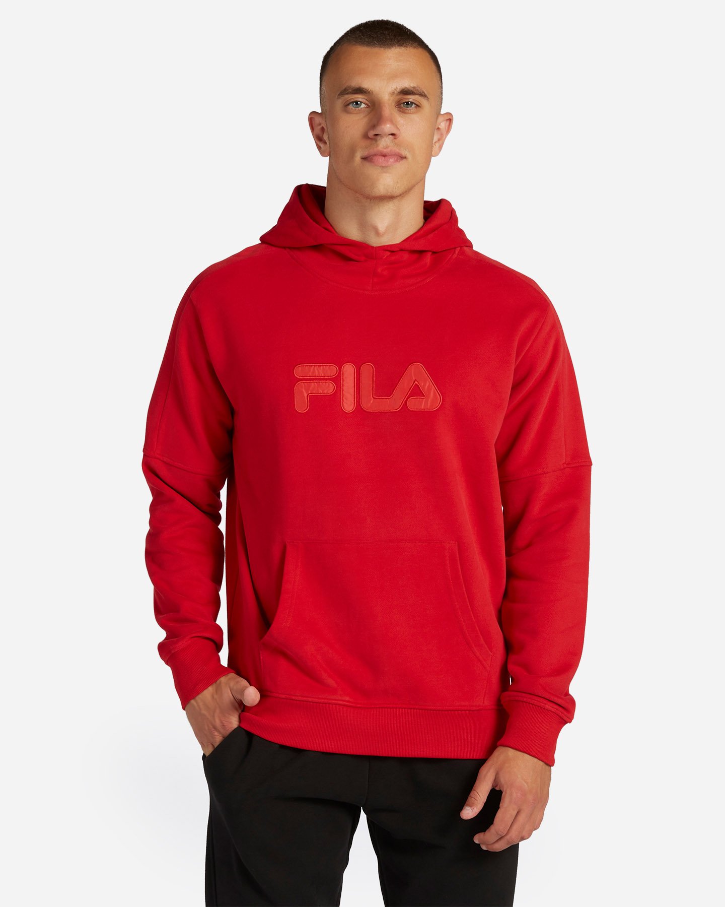 Felpa FILA BIG LOGO M - Rosso - 0 | Cisalfa Sport
