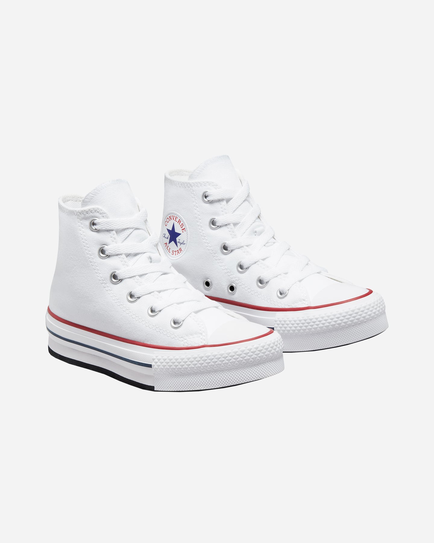 Scarpe sneakers CONVERSE CHUCK TAYLOR ALL STAR HIGH EVA LIFT PS JR - Bianco - 1 | Cisalfa Sport