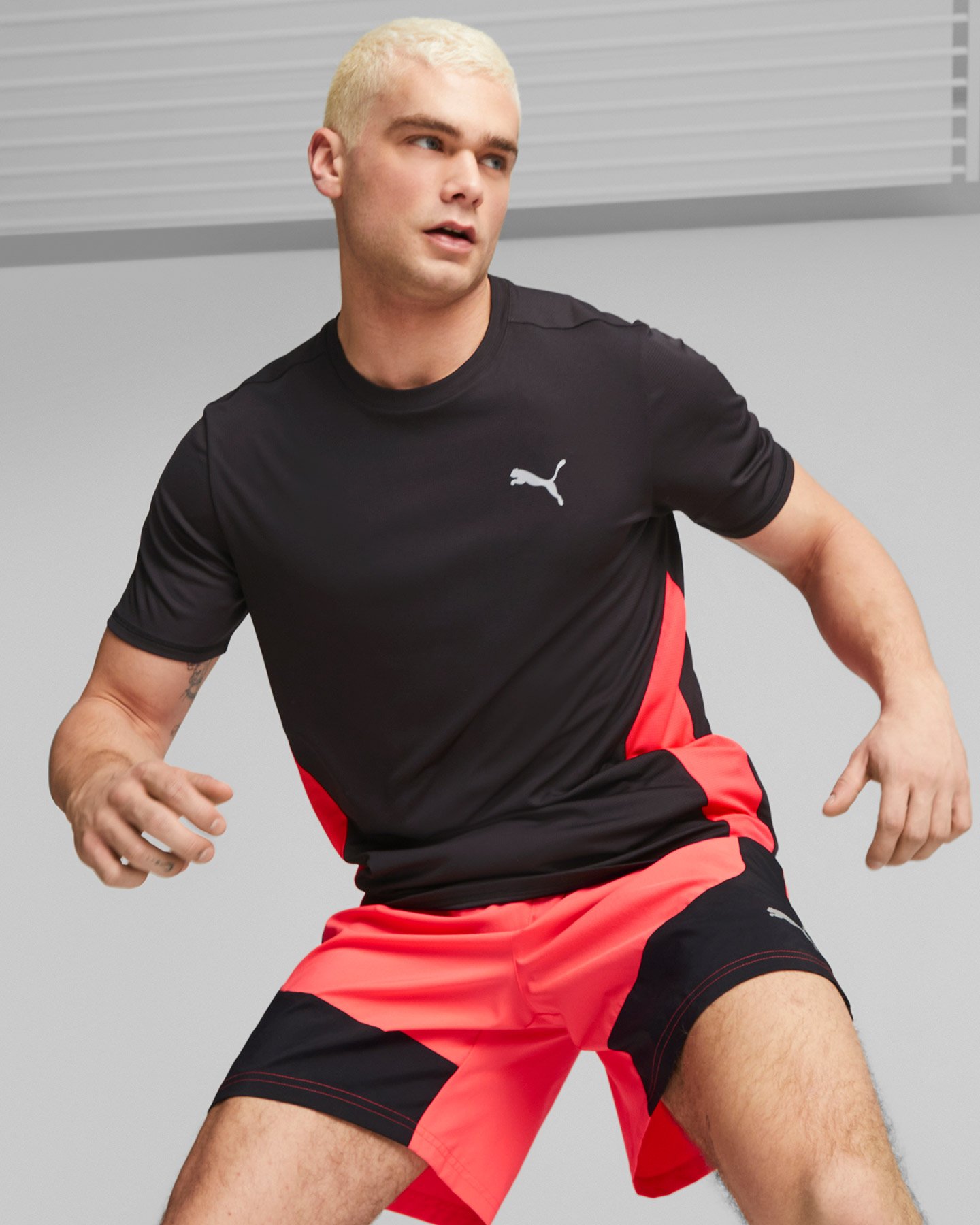 T-shirt running PUMA RUN FAVORITE M - Nero - 2 | Cisalfa Sport