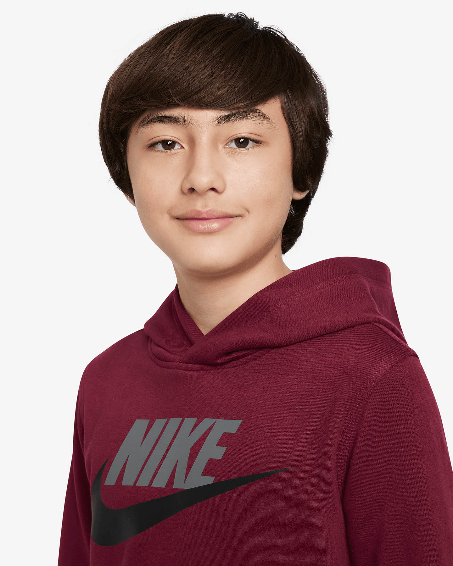 Felpa NIKE PLOGO BEET JR - Rosso - 2 | Cisalfa Sport