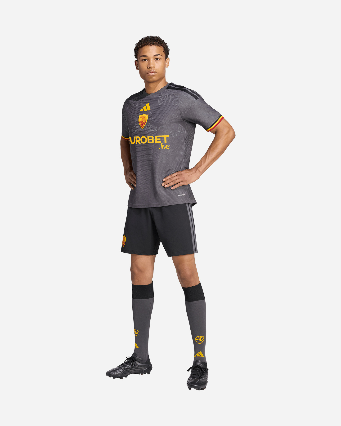 Maglia calcio ufficiale ADIDAS AS ROMA 3RD 26-27 M - 4 | Cisalfa Sport