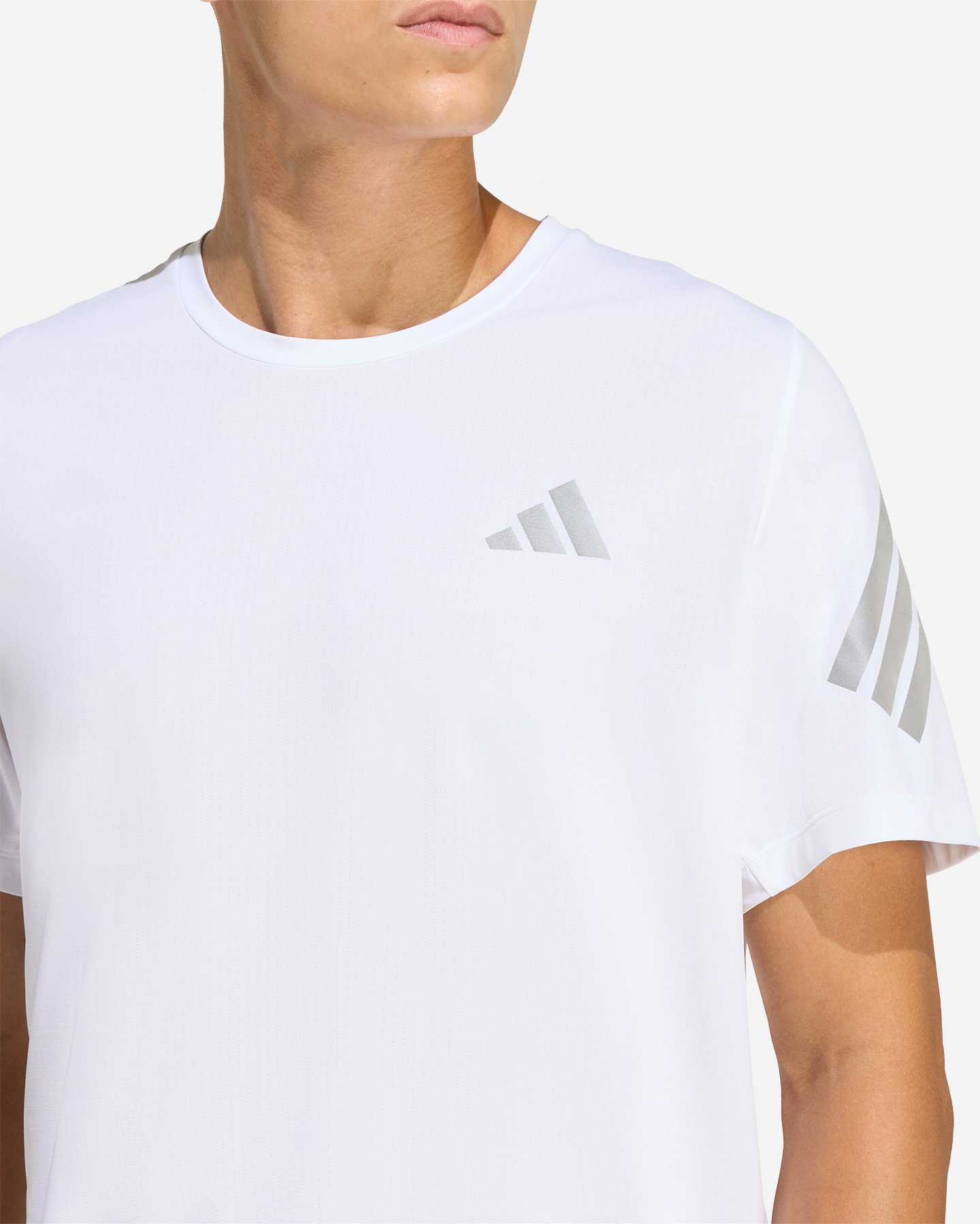T-shirt running ADIDAS ADI365 M - Bianco - 4 | Cisalfa Sport