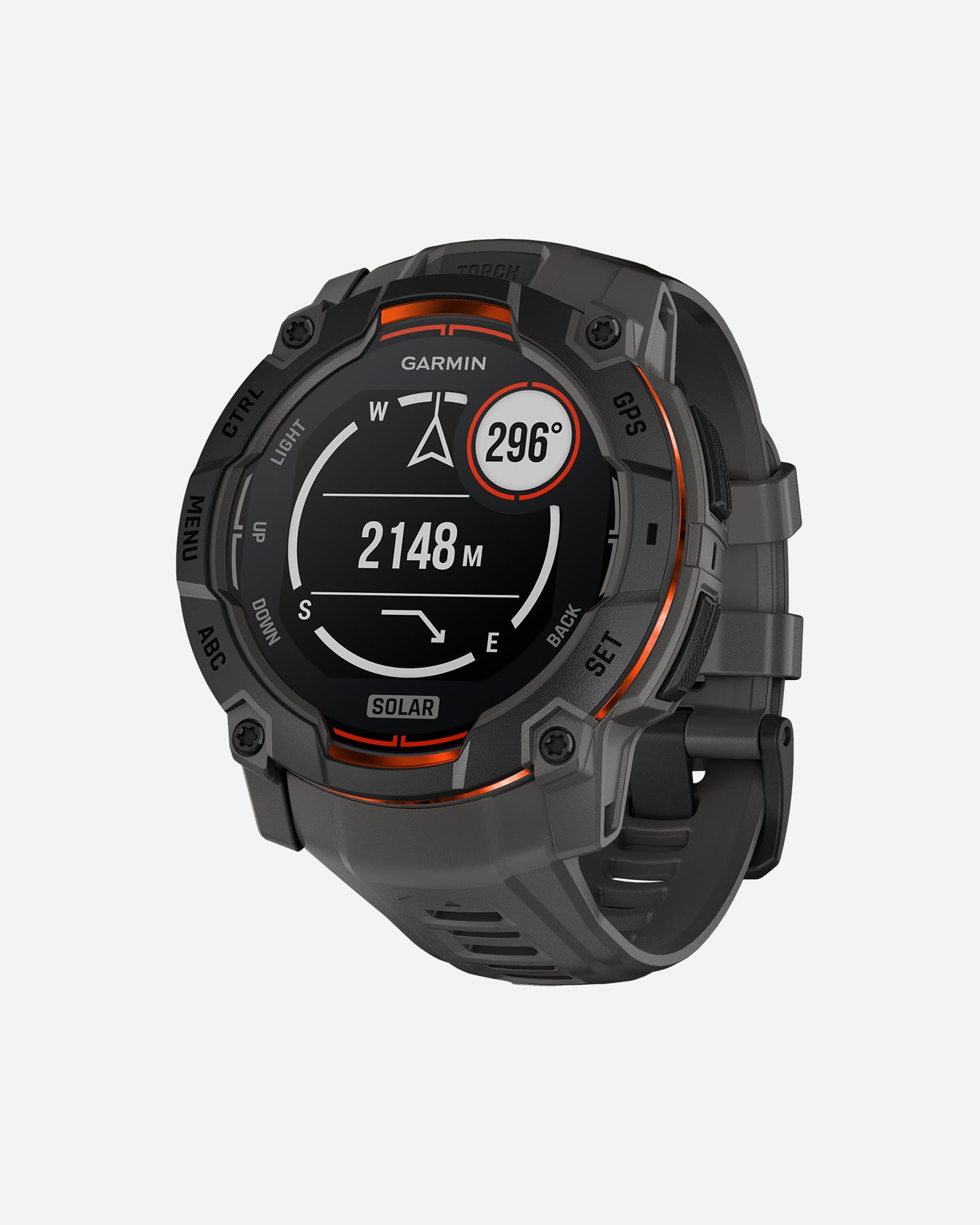 Orologio multifunzione GARMIN INSTINCT 3 50MM SOLAR  - Nero - 3 | Cisalfa Sport