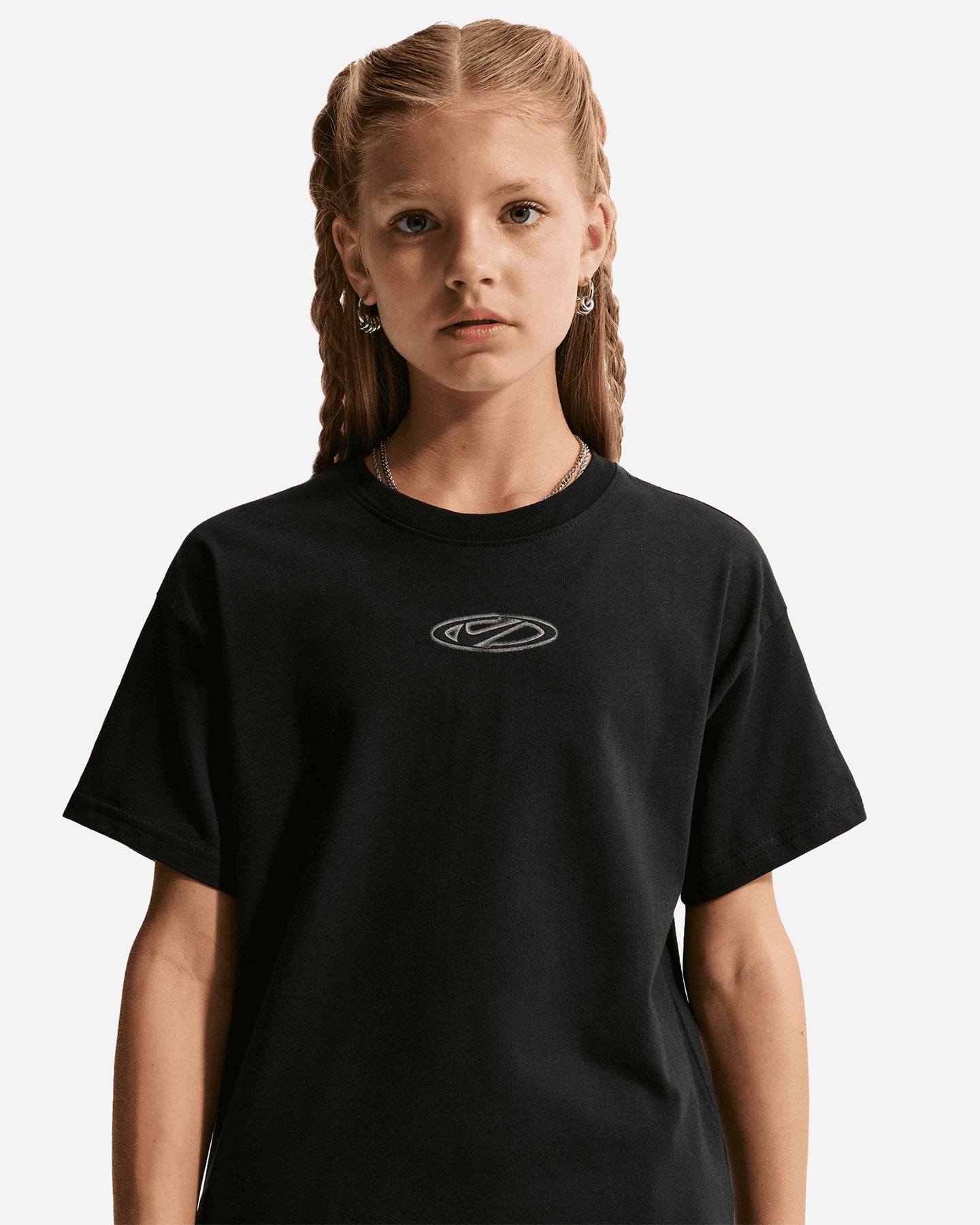 T-shirt NIKE PRINT BACK JR - Nero - 4 | Cisalfa Sport