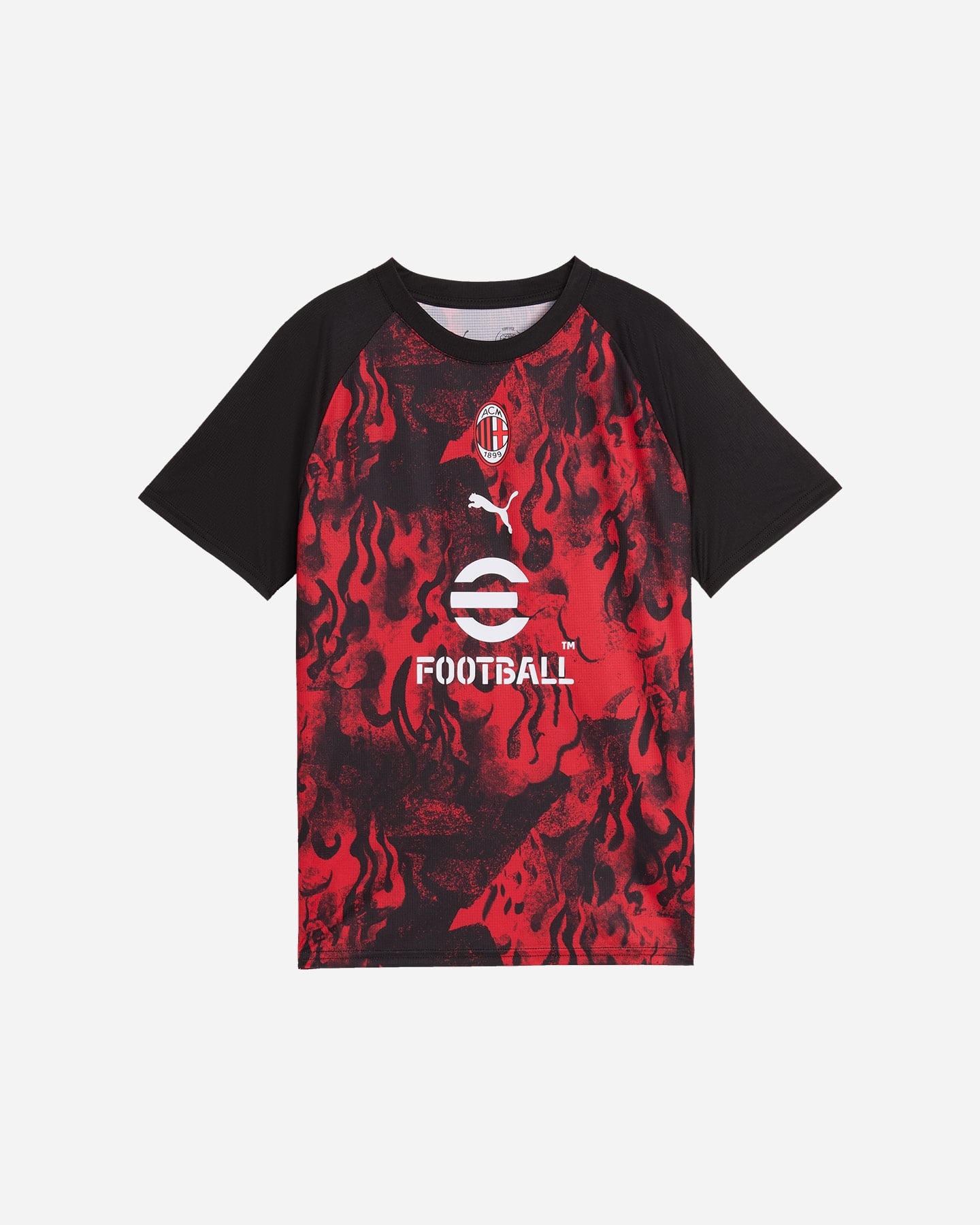 Puma Prematch Milan 26 Jr - Abbigliamento Calcio Ufficiale - Color Mix