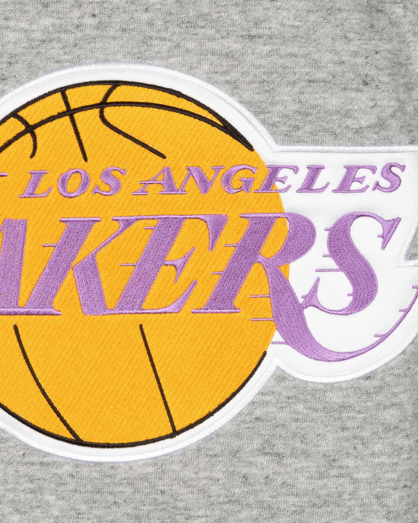 Abbigliamento basket MITCHELL&NESS FIELD CREW VINTAGE LOGO LAKERS M - Grigio - 2 | Cisalfa Sport