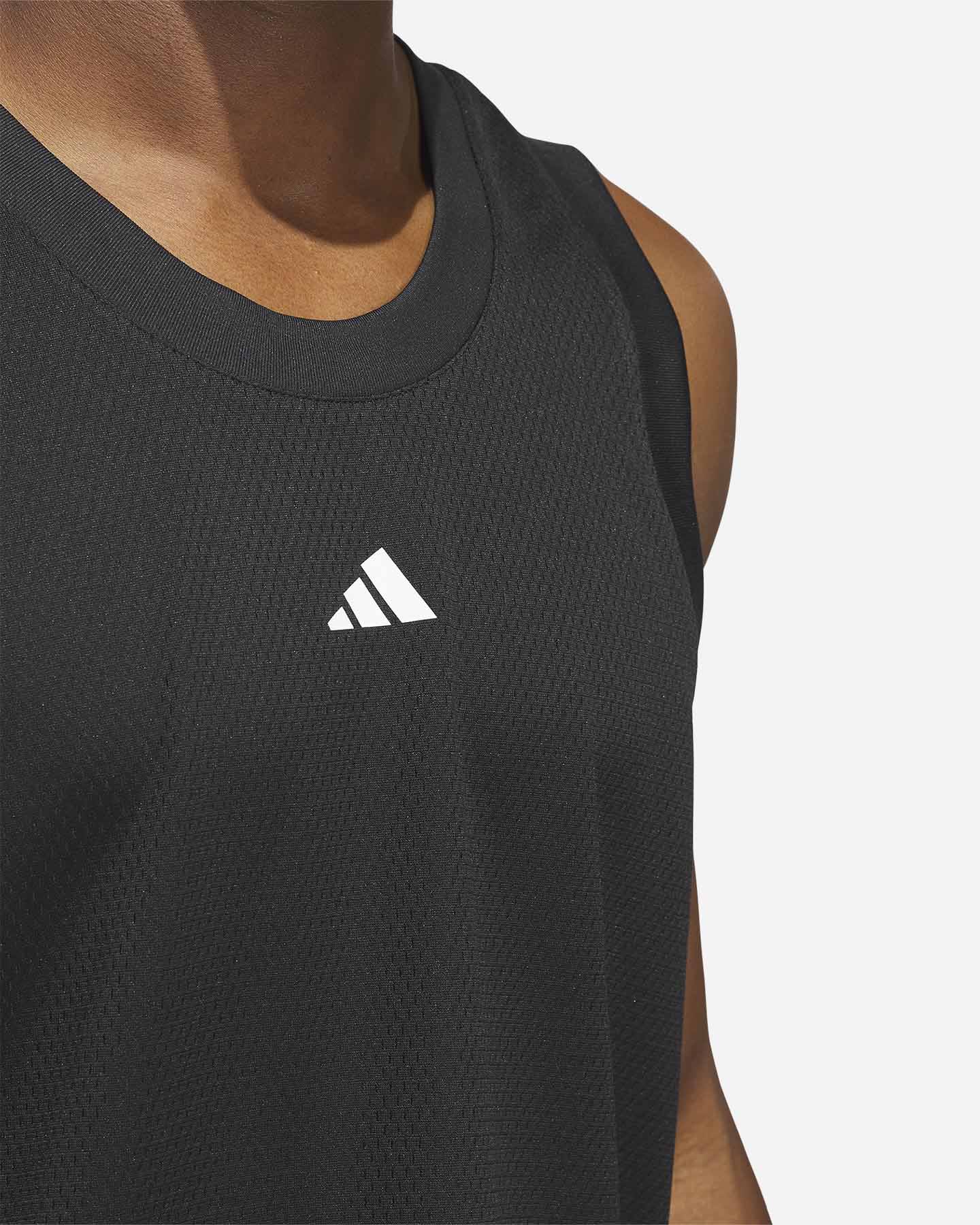 Maglia basket ADIDAS LEGENDS M - Nero - 4 | Cisalfa Sport