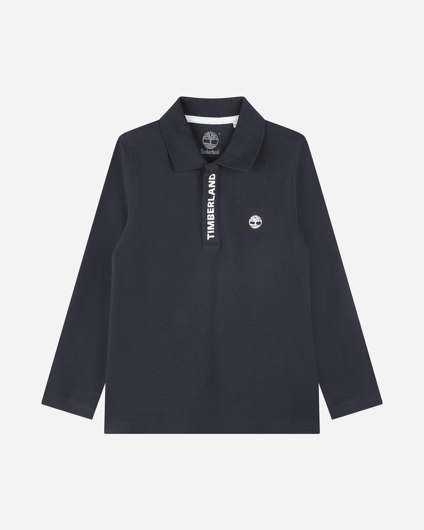 Polo TIMBERLAND PRINTED BACK JR - Blu - 0 | Cisalfa Sport